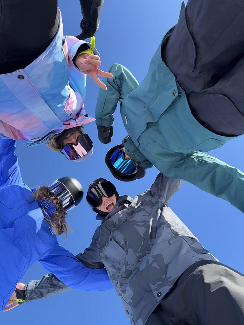 Snowboard Jacket For Men Metal Blue Camo