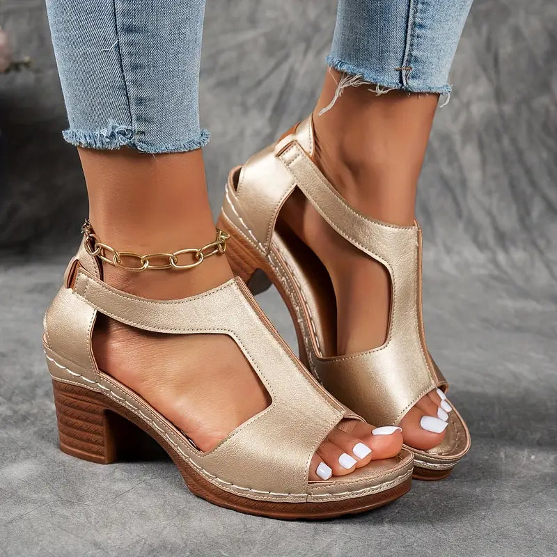 🔥 Last Day 70% OFF - Women's Chunky Heel Sandals