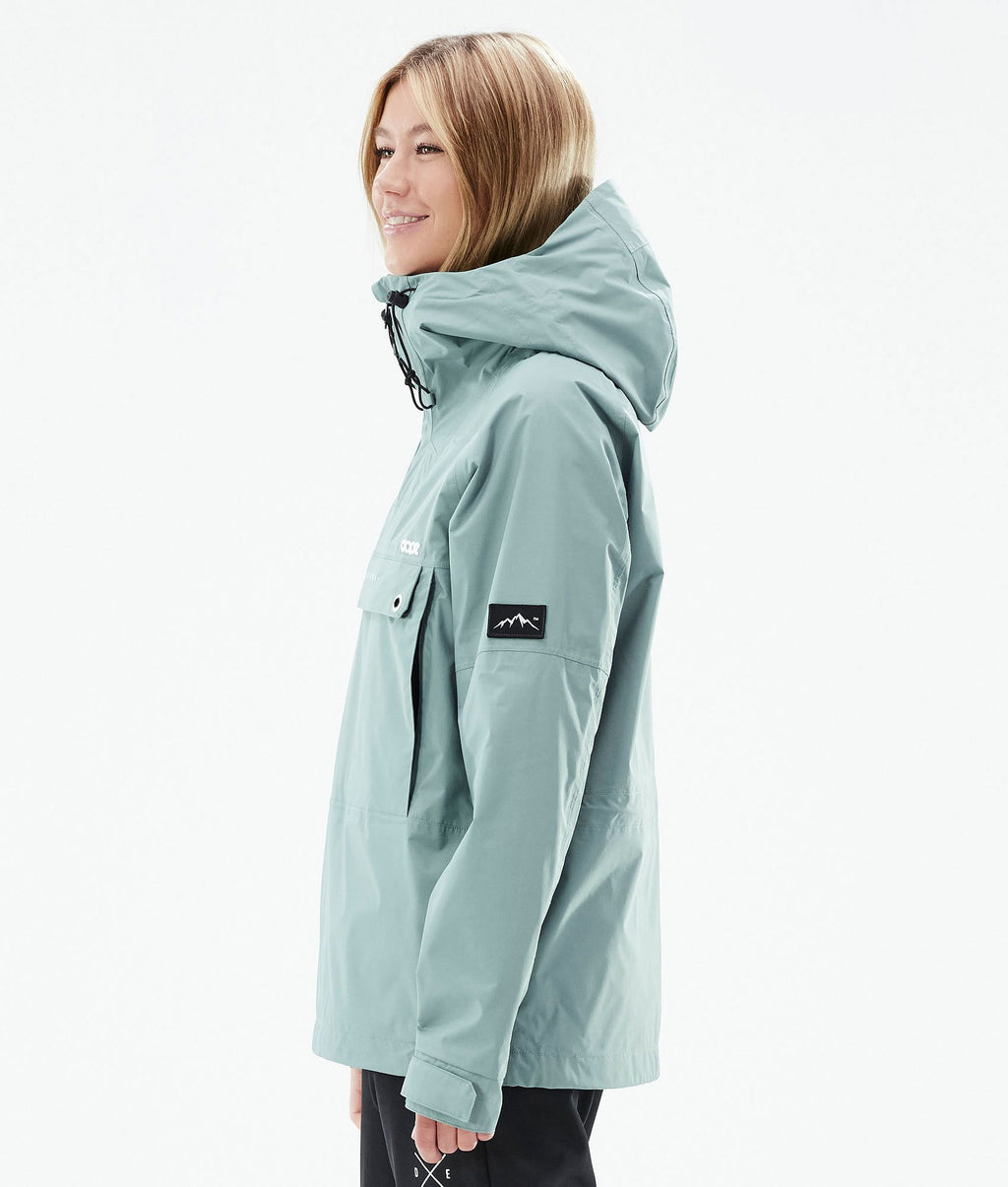 Outdoor Jacket For Women Faded Green