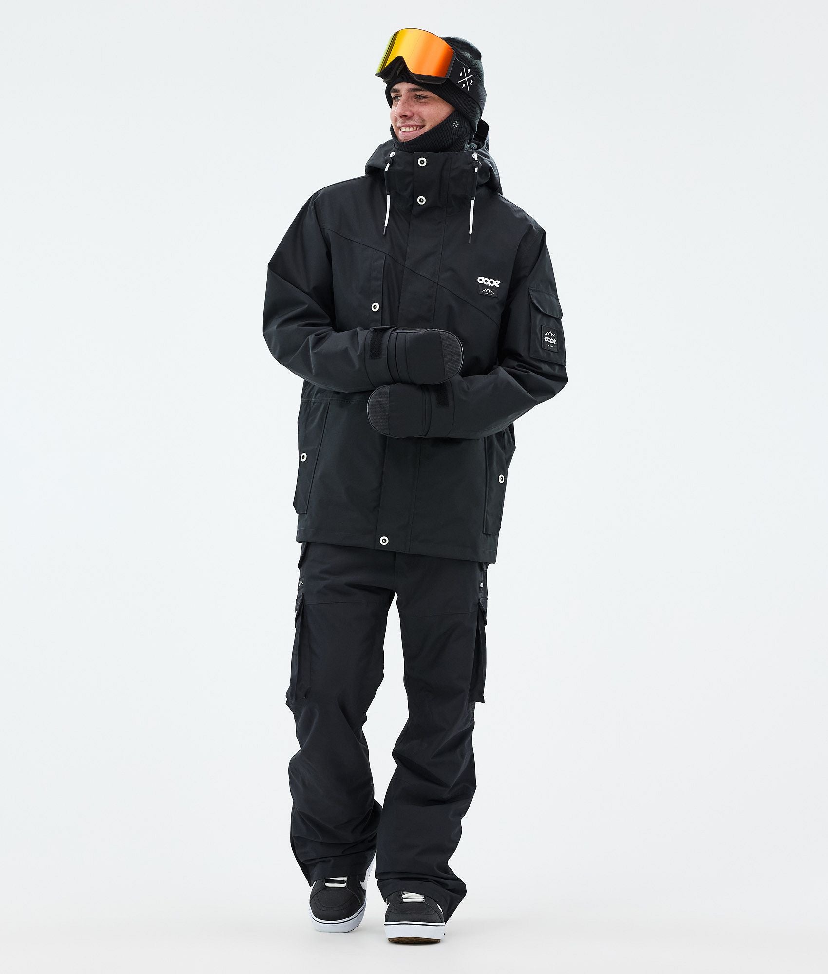 Snowboard Jacket For Men Black