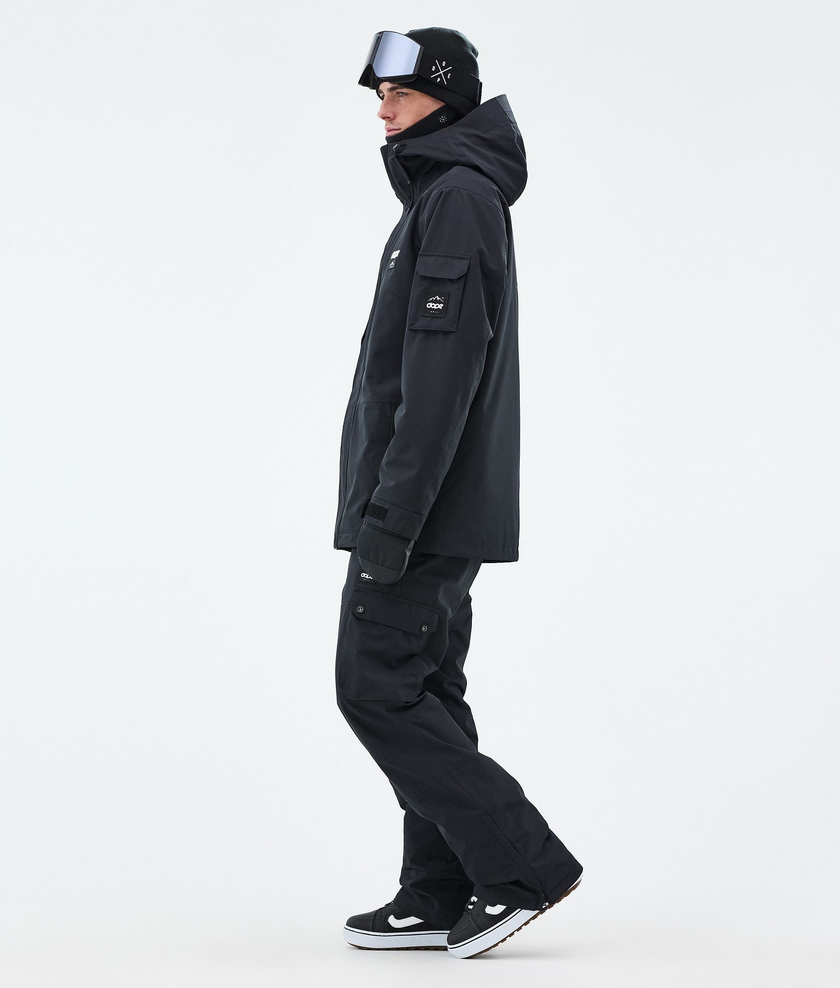 Snowboard Jacket For Men Blackout