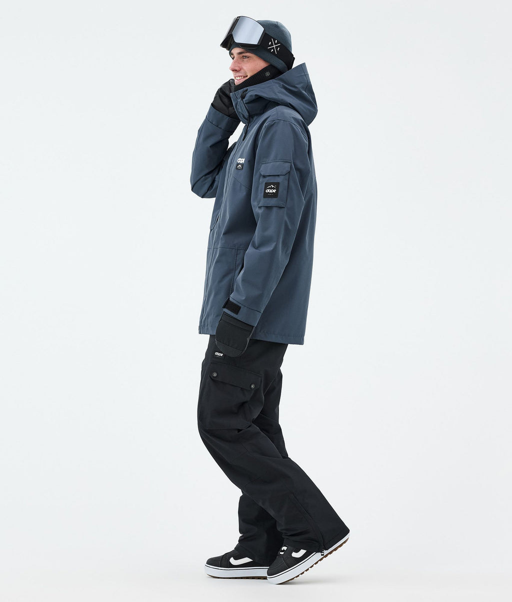 Snowboard Jacket For Men Metal Blue