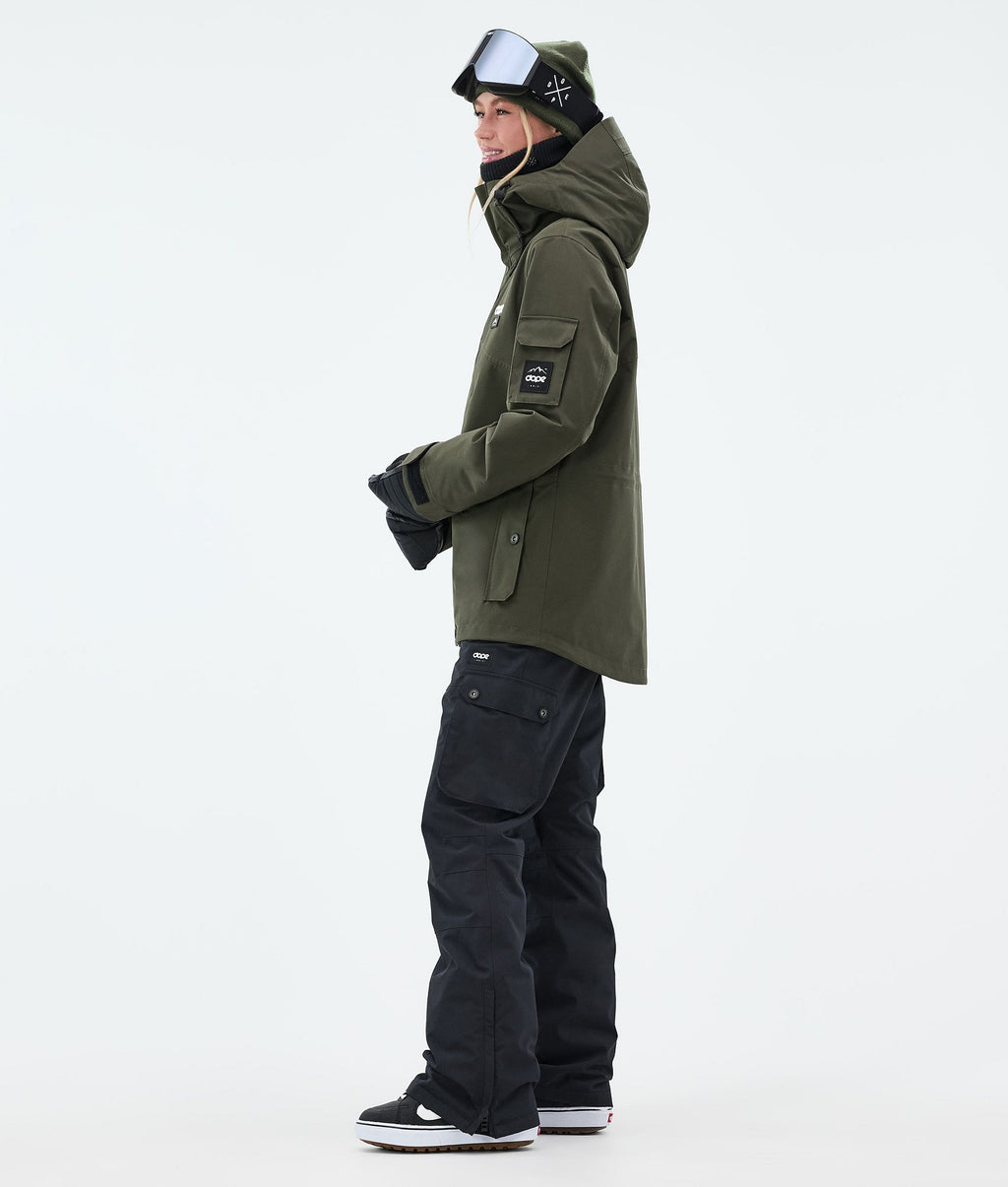 Snowboard Jacket For Women Olive Green
