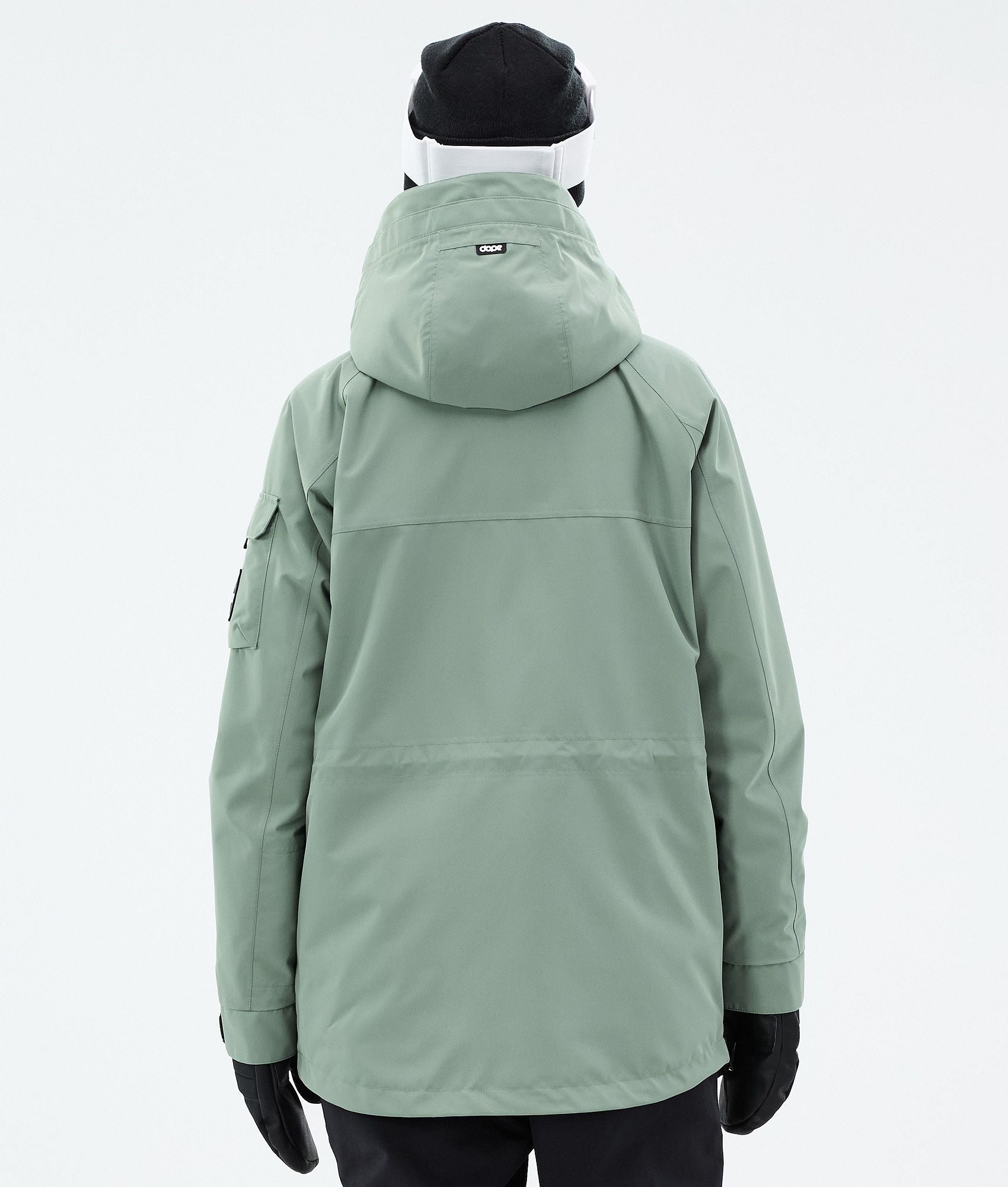 Snowboard Jacket For Women Faded Green