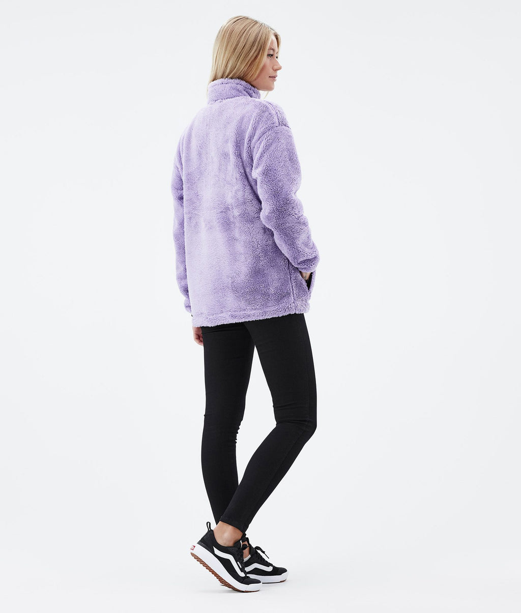 Fleece Sweater For Women Faded Violet