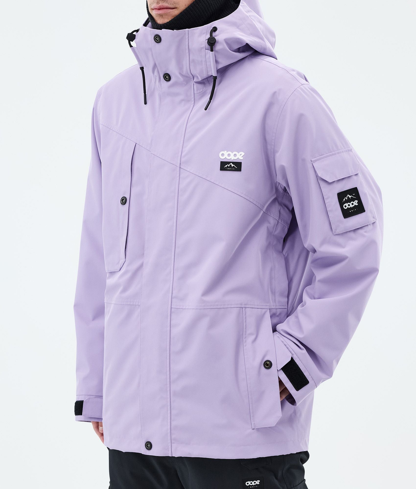 Snowboard Jacket For Men Faded Violet