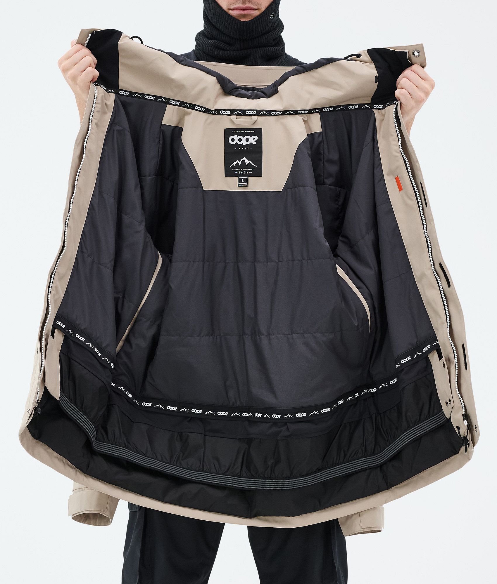 Snowboard Jacket For Men Sand