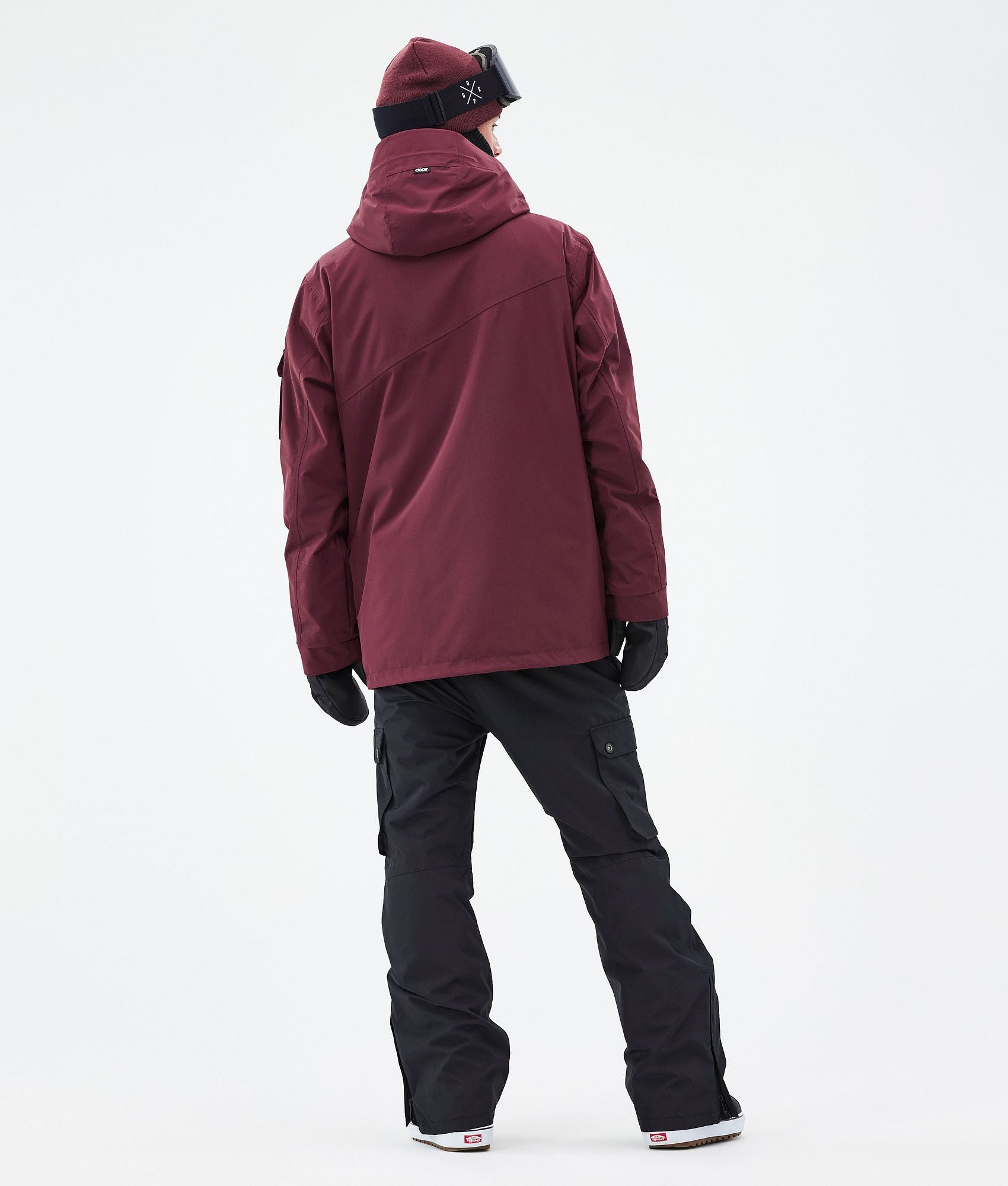 Snowboard Jacket For Men Don Burgundy