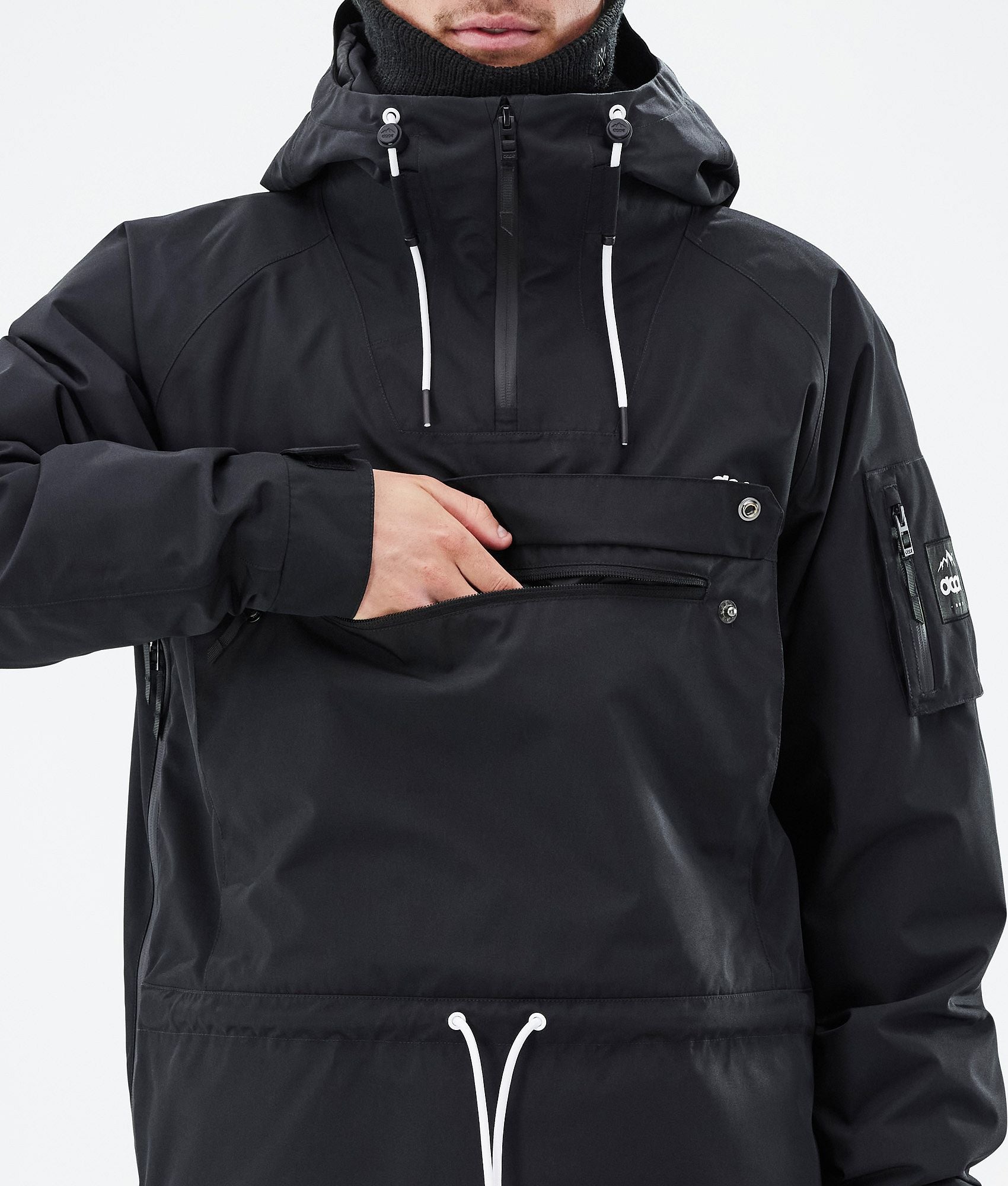 Snowboard Jacket For Men Black