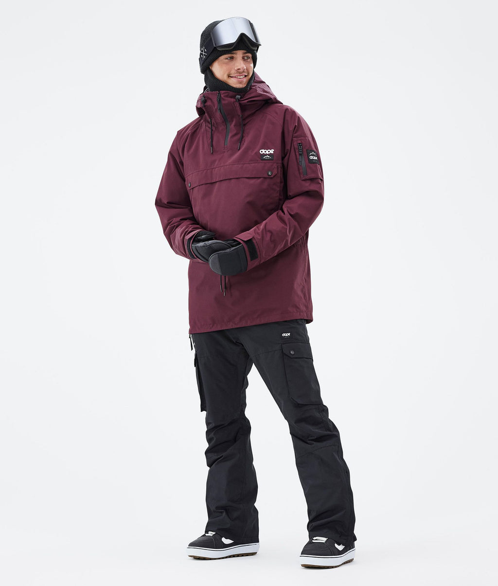Snowboard Jacket For Men Don Burgundy