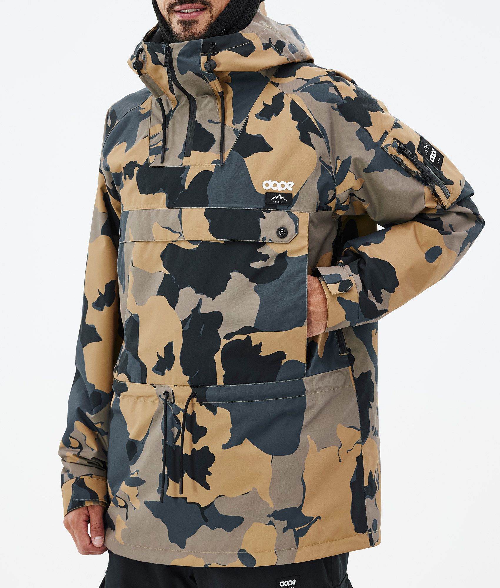 Snowboard Jacket For Men Walnut Camo
