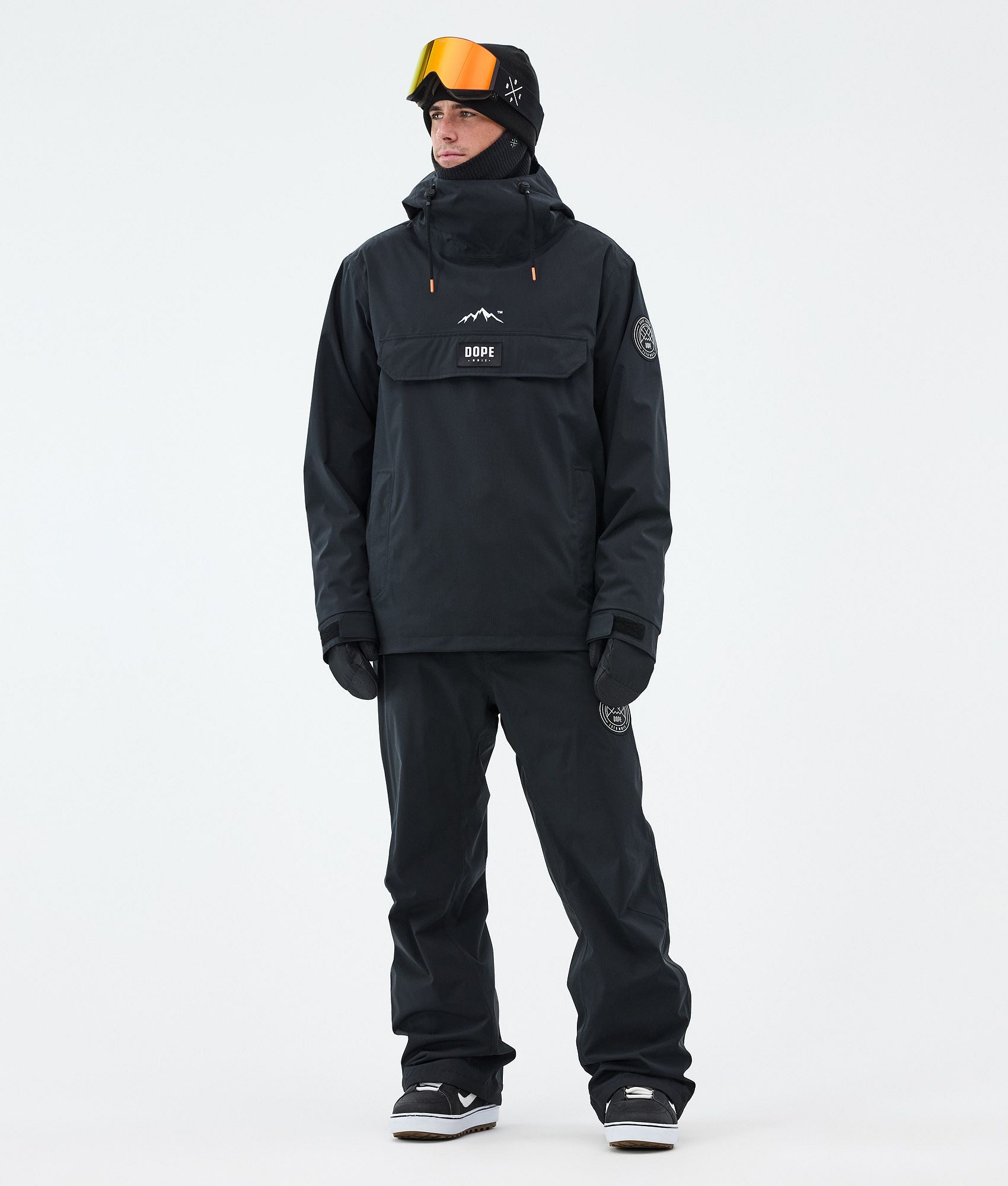 Snowboard Jacket For Men Black