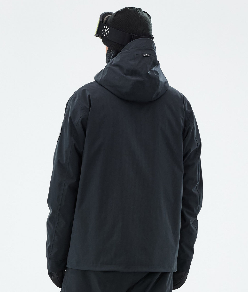 Snowboard Jacket For Men Black