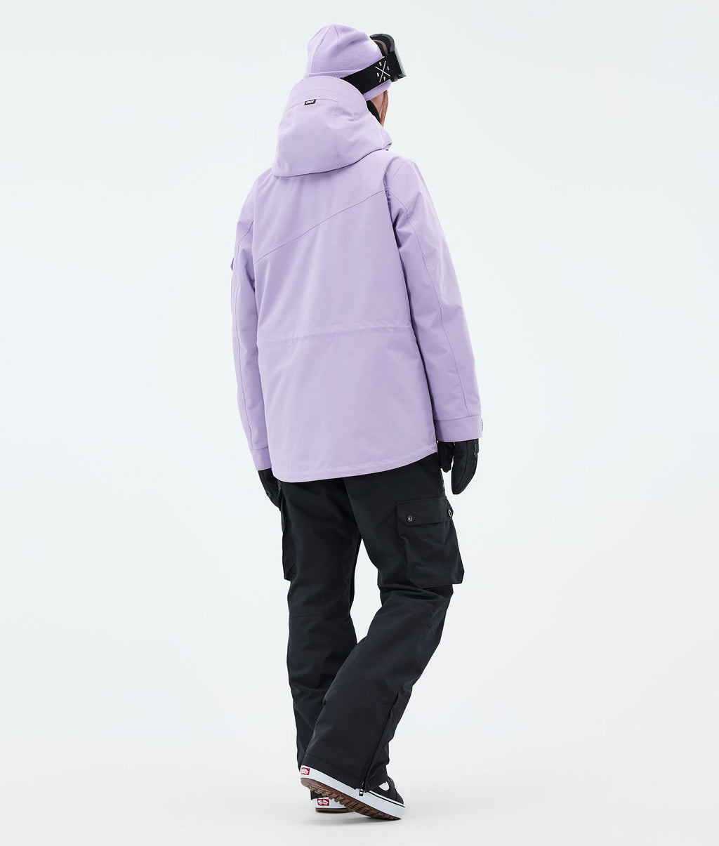 Snowboard Jacket For Women Faded Violet