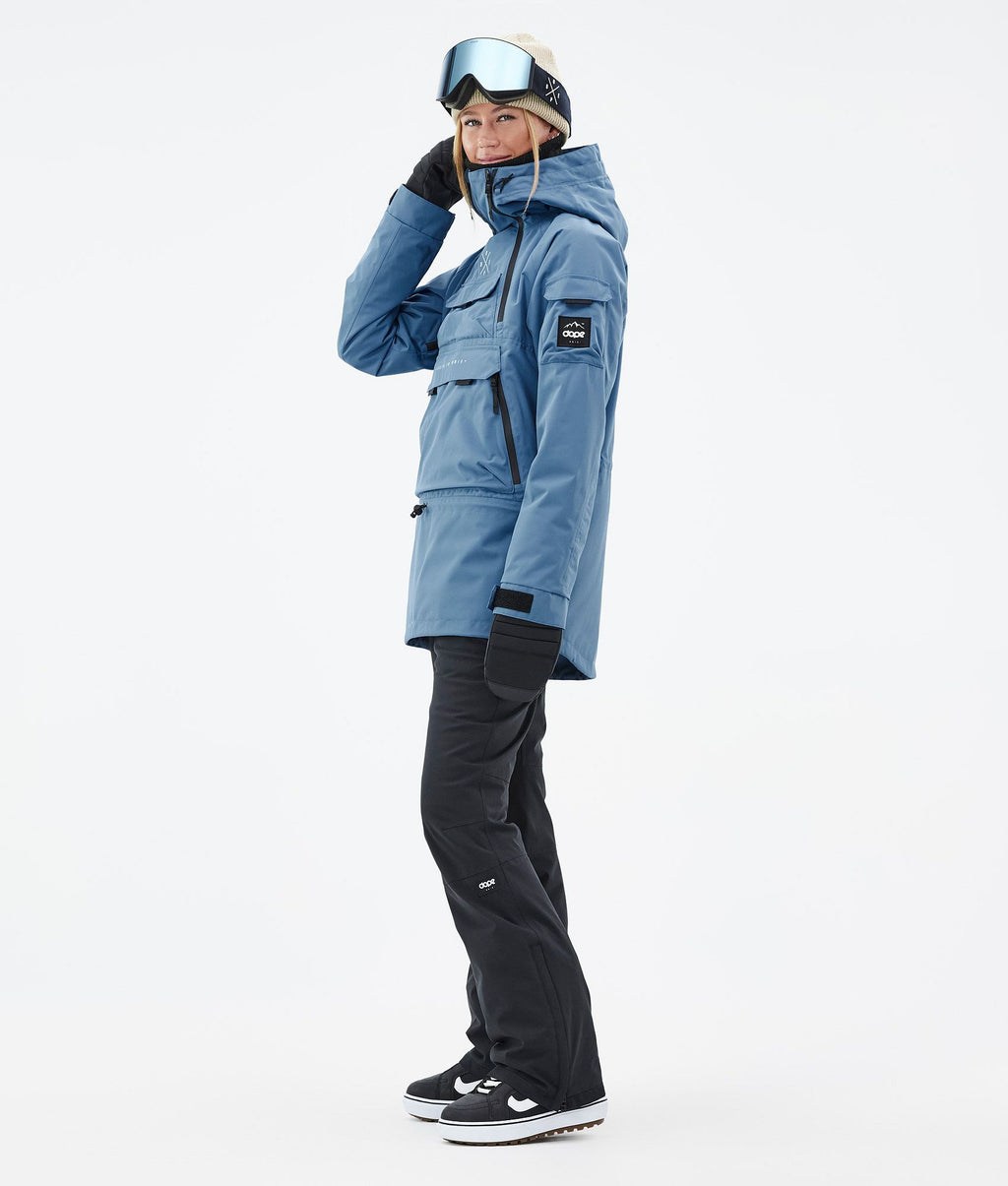 Snowboard Jacket For Women Blue Steel