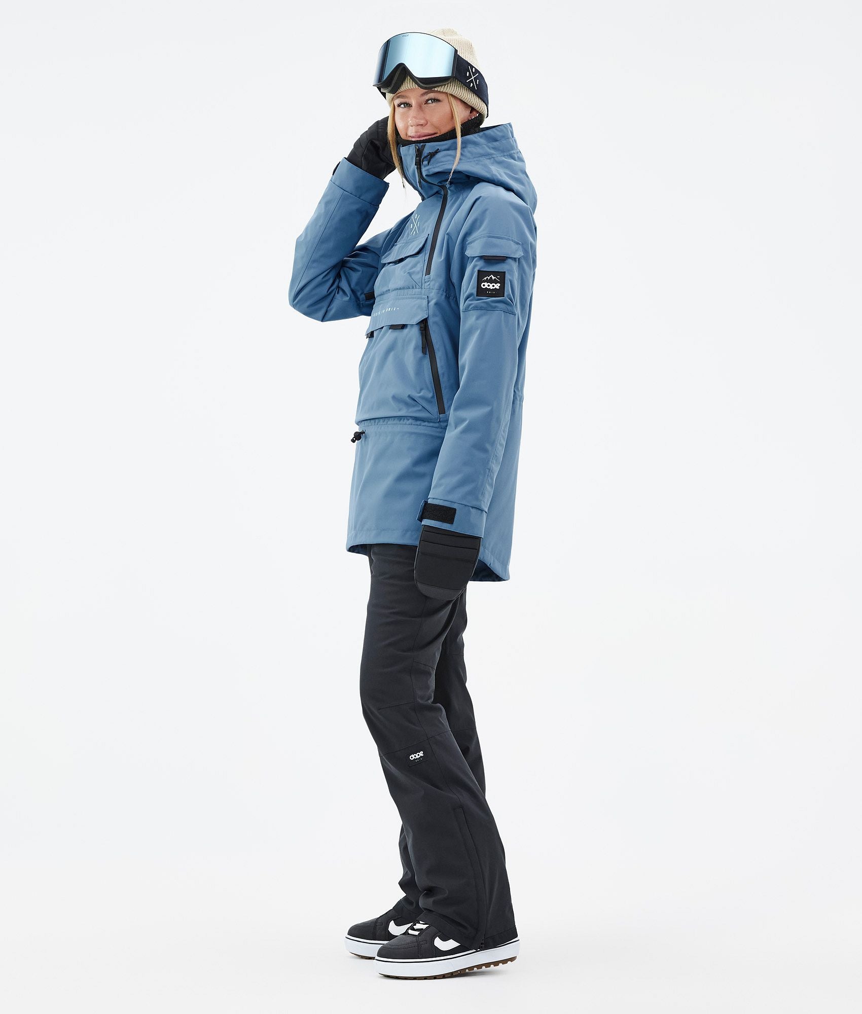 Snowboard Jacket For Women Blue Steel