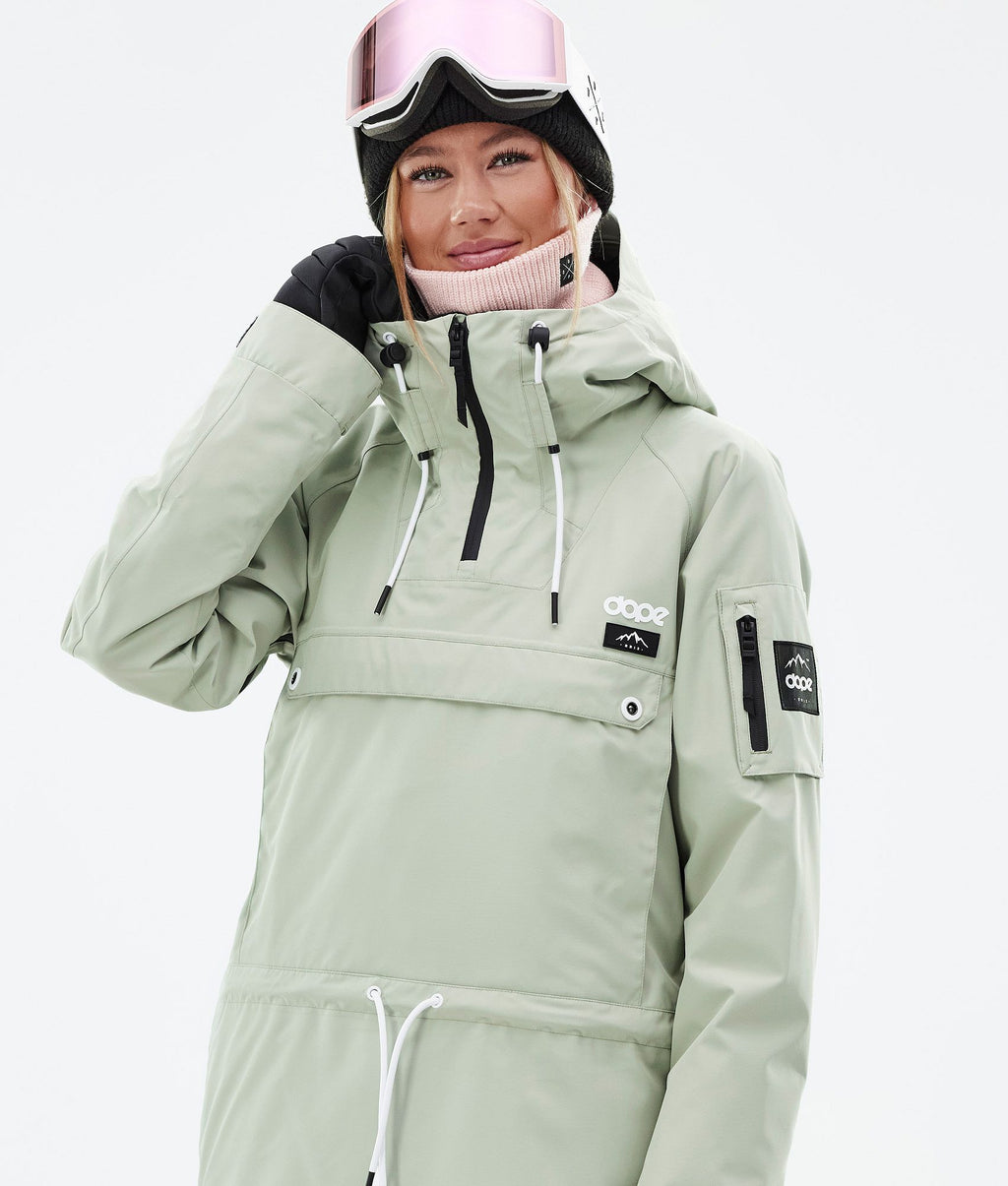Snowboard Jacket For Women Soft Green