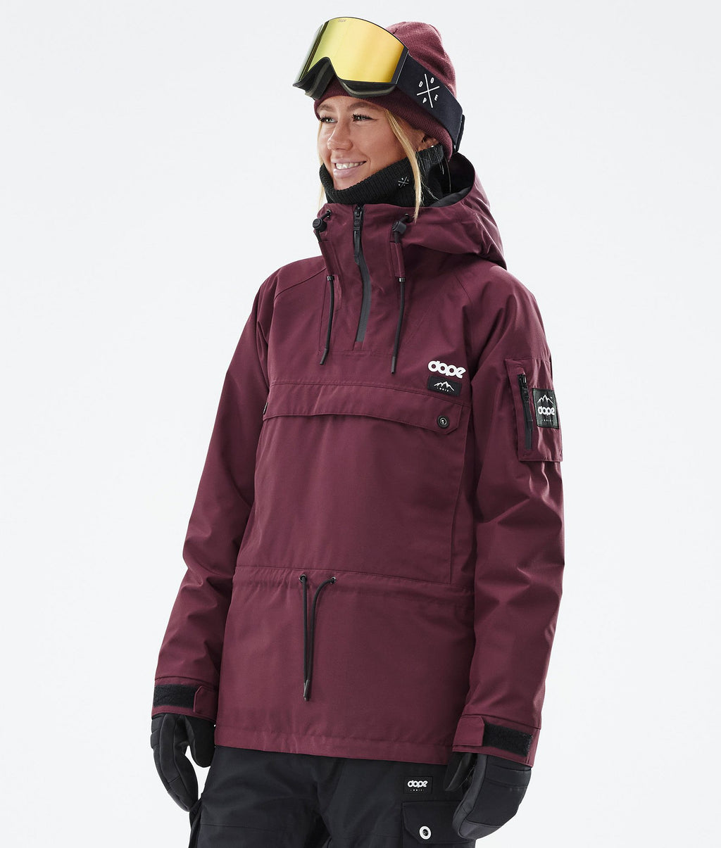 Snowboard Jacket For Women Don Burgundy