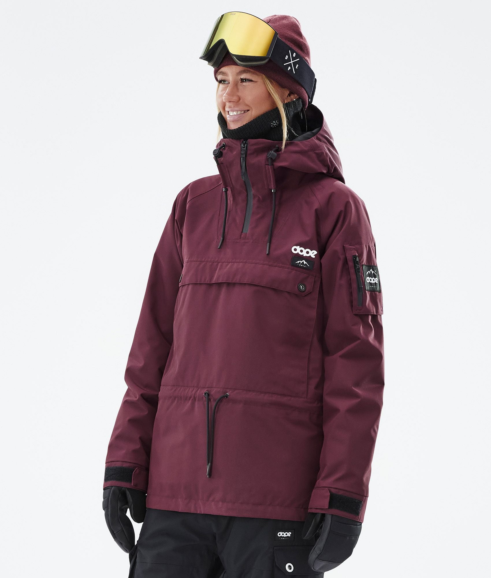 Snowboard Jacket For Women Don Burgundy