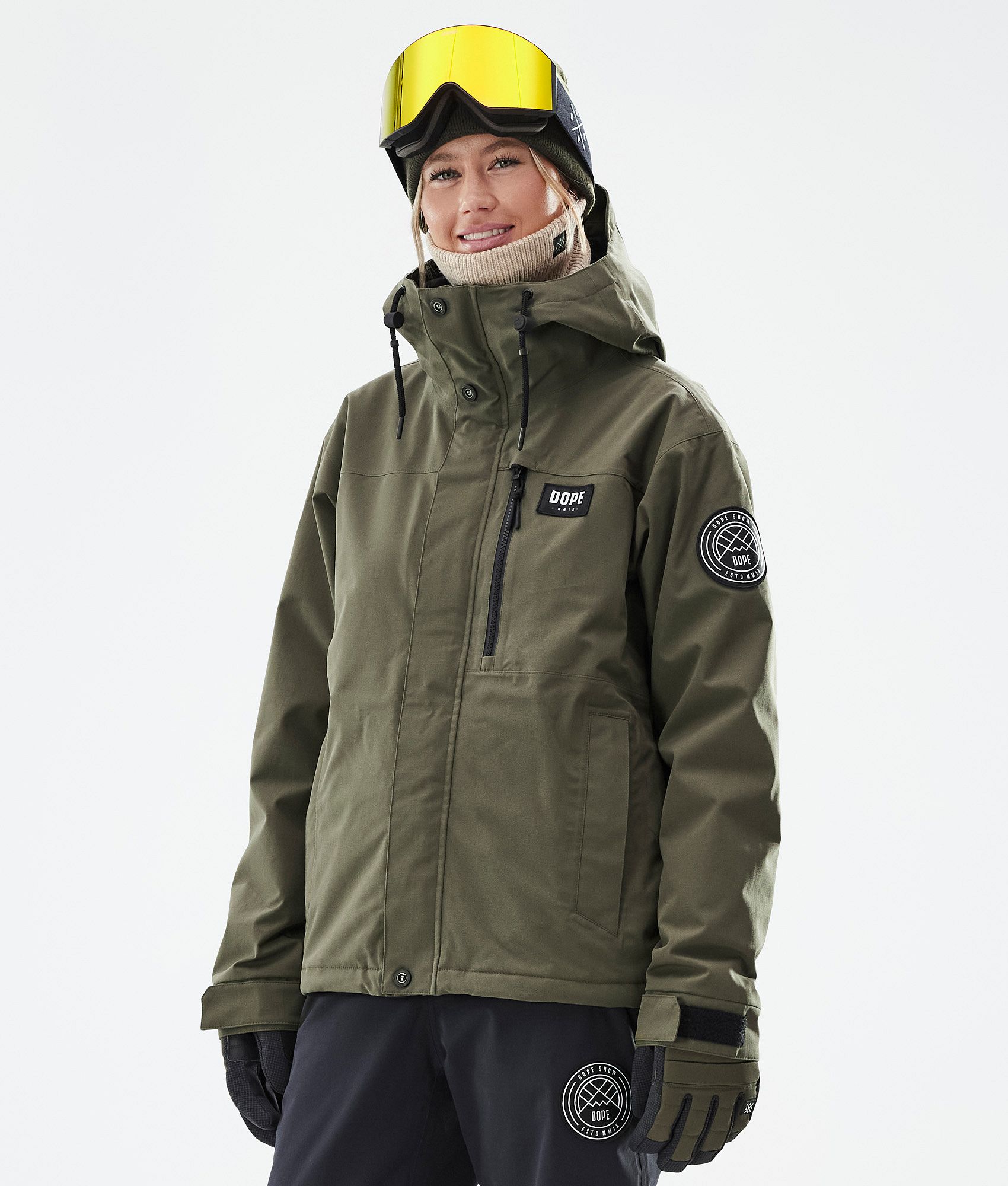 Snowboard Jacket For Women Olive Green