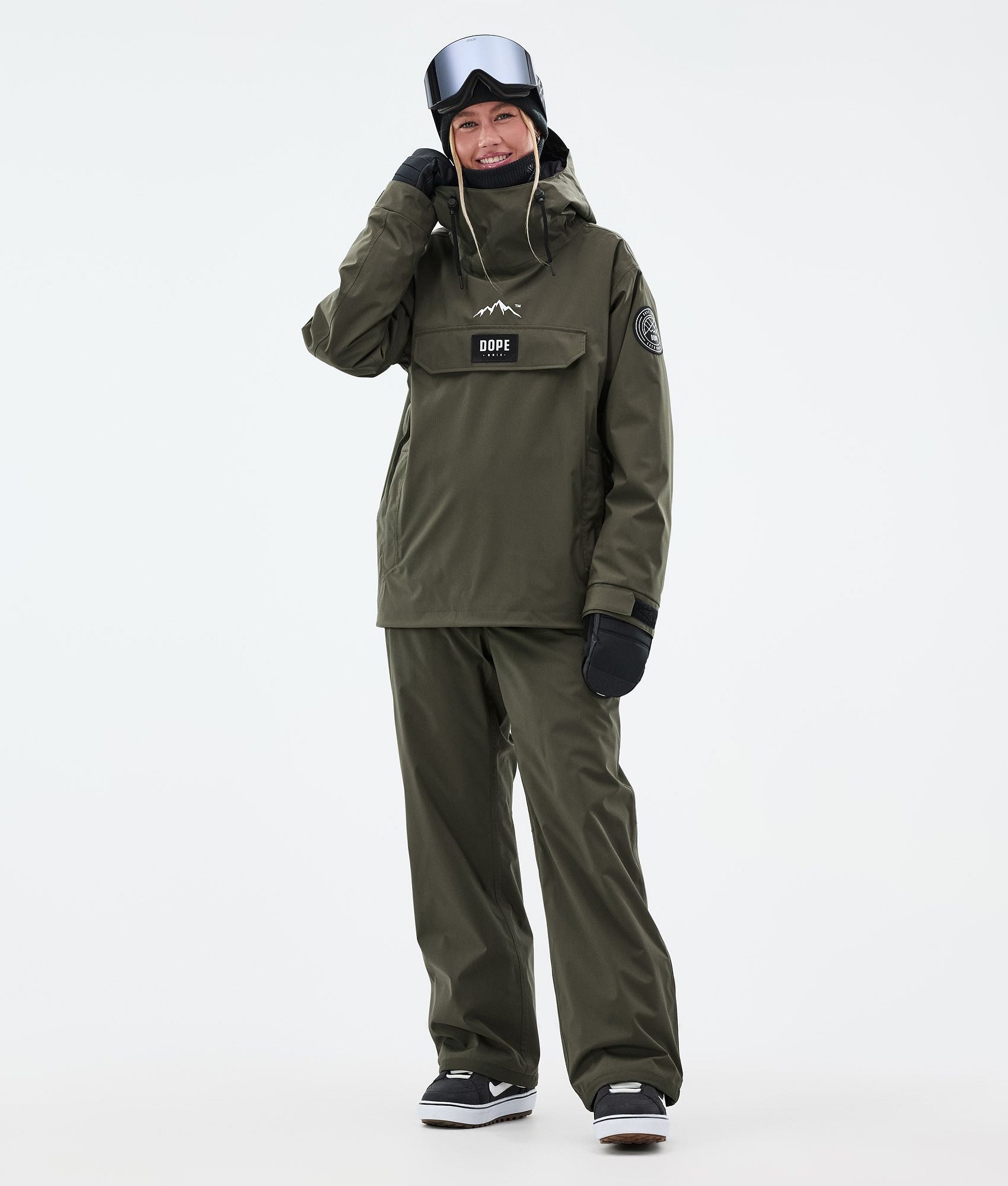 Snowboard Pants For Women Olive Green