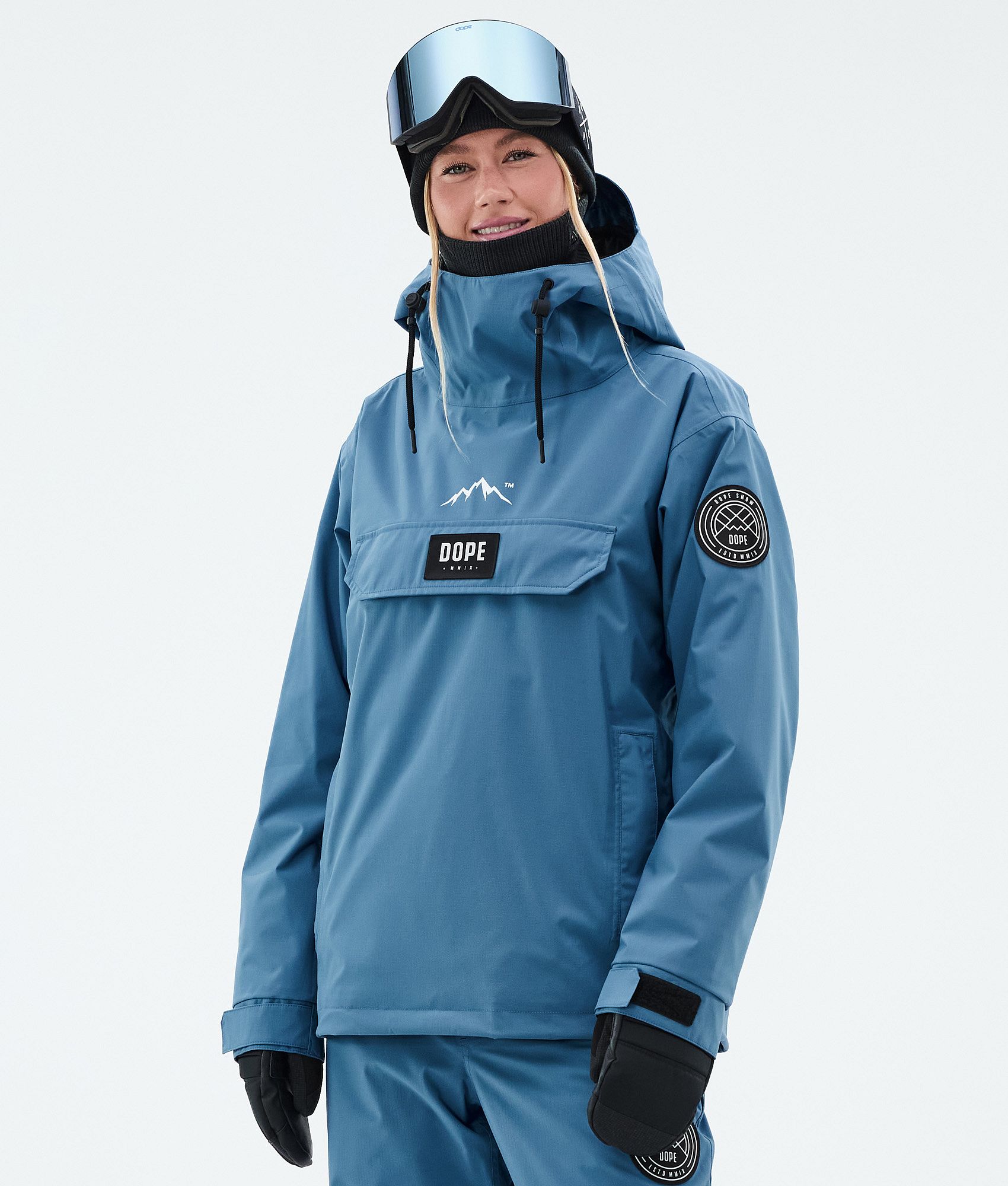 Snowboard Jacket For Women Blue Steel