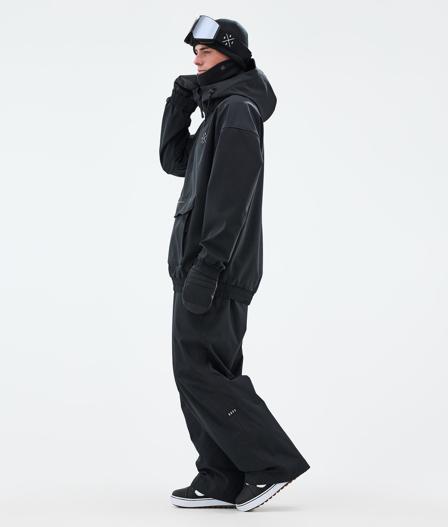 Snowboard Jacket For Men Black