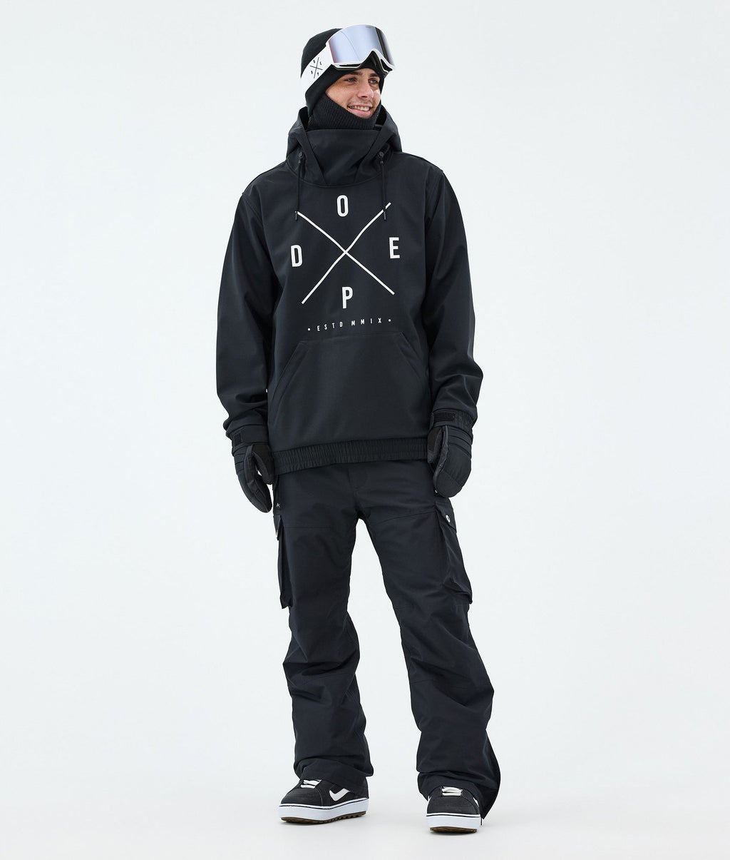 Snowboard Jacket For Men 2X-Up Black