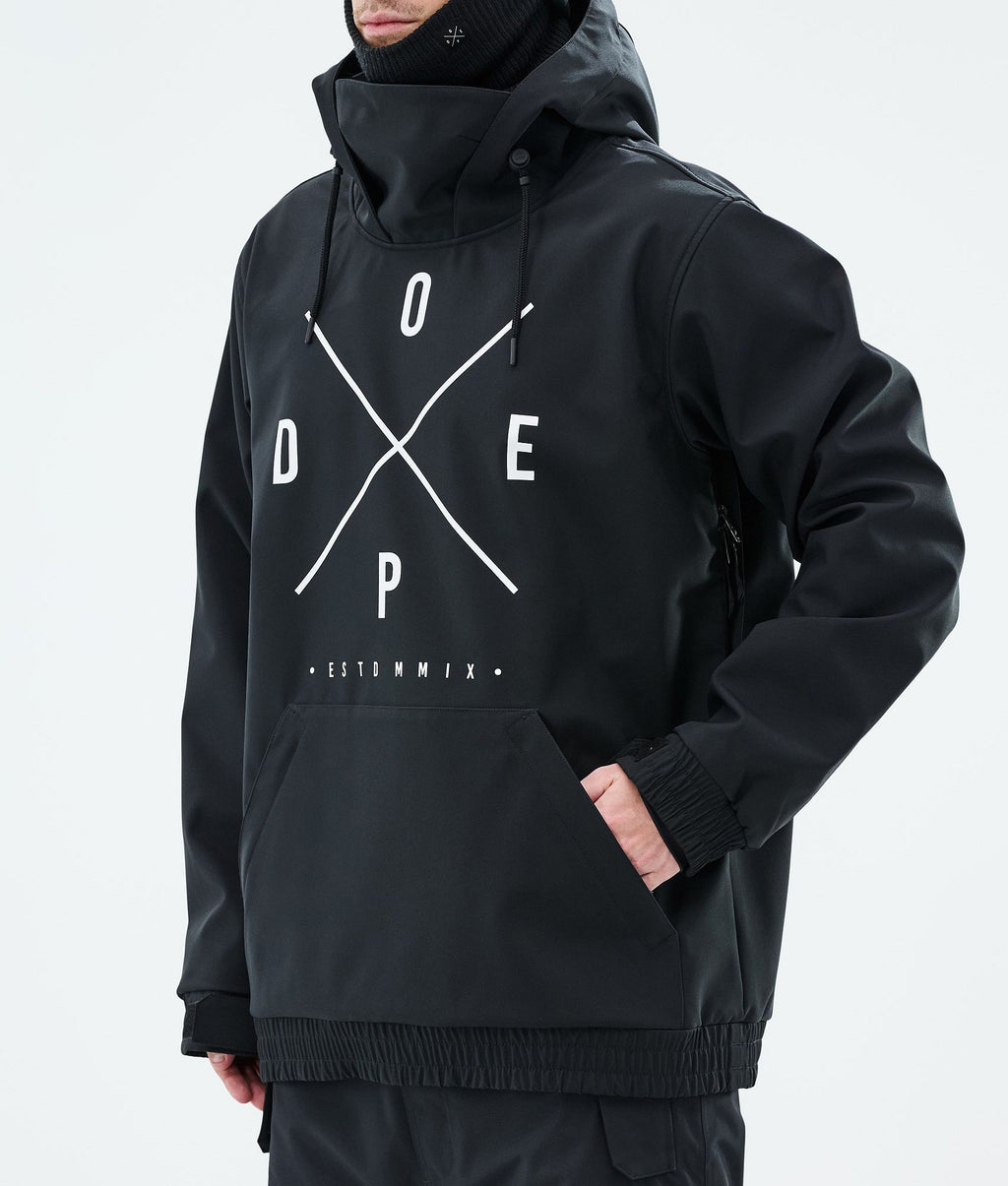 Snowboard Jacket For Men 2X-Up Black