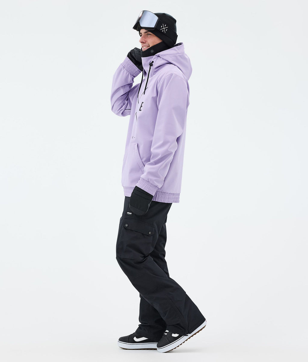 Snowboard Jacket For Men 2X-Up Faded Violet