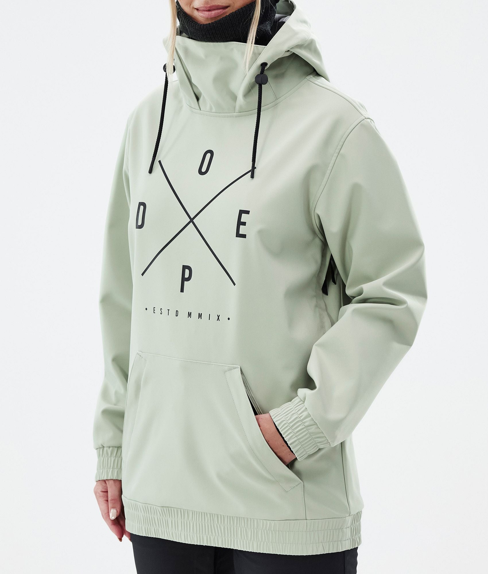 Snowboard Jacket For Women 2X-Up Soft Green