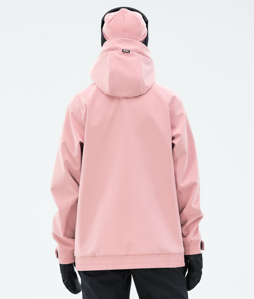 Snowboard Jacket For Women 2X-Up Soft Pink