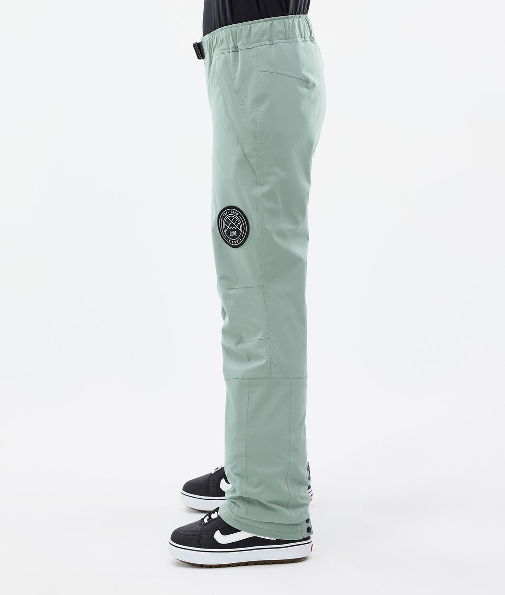 Snowboard Pants For Women Faded Green