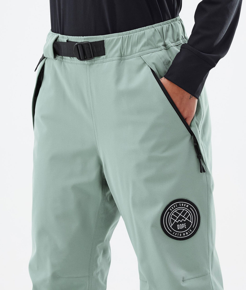 Snowboard Pants For Women Faded Green