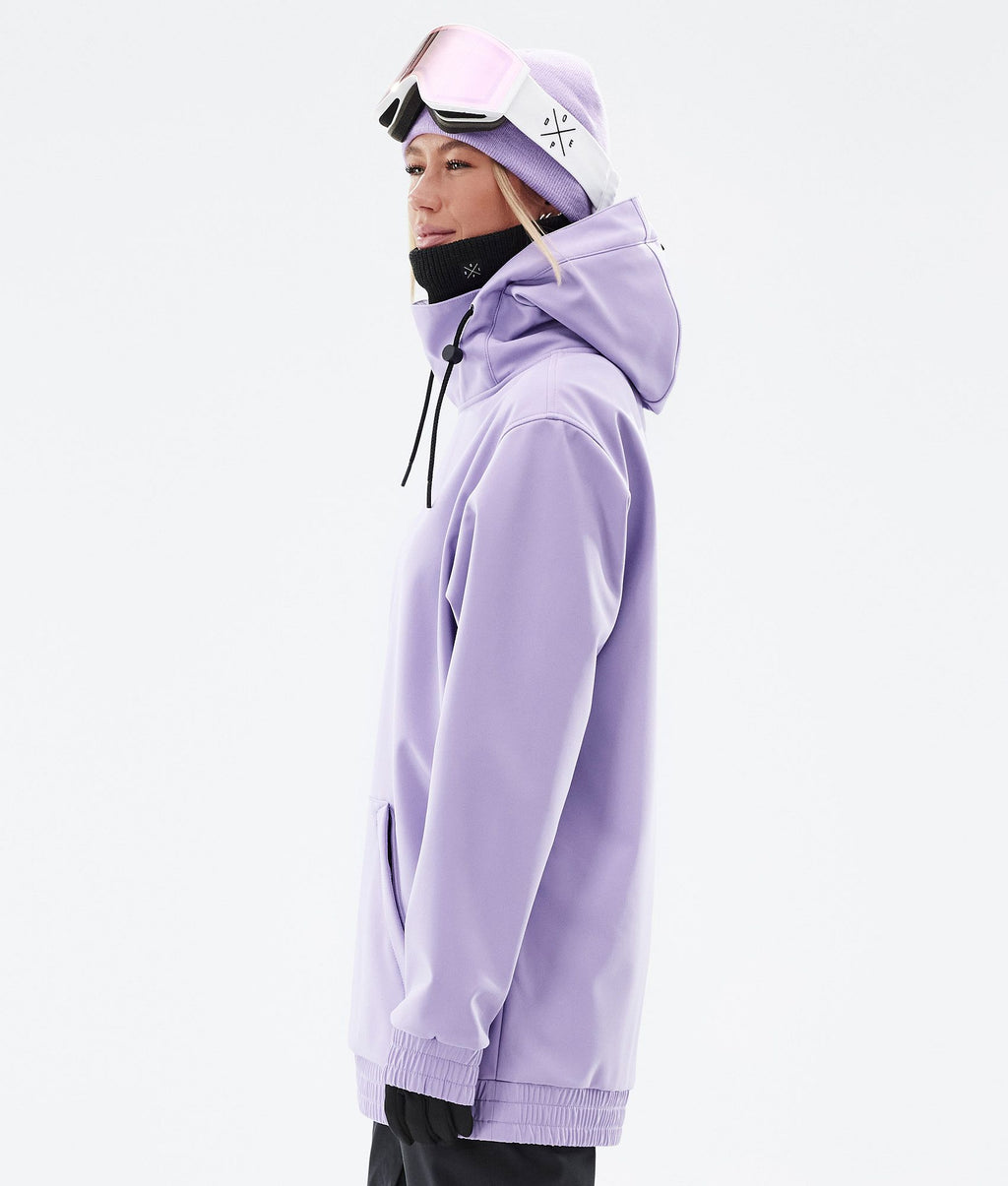 Snowboard Jacket For Women Range Faded Violet