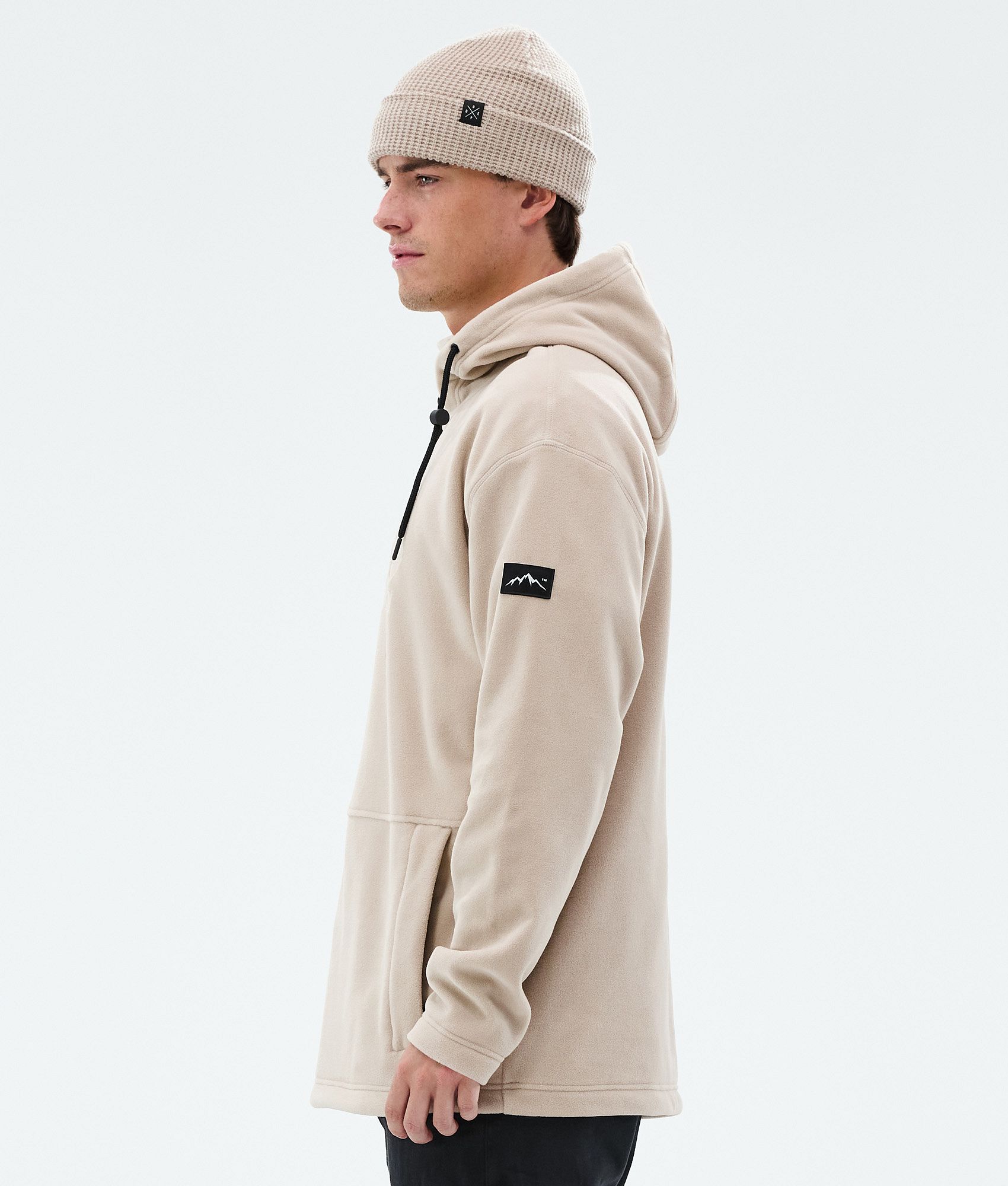 Fleece Hoodie For Men Sand