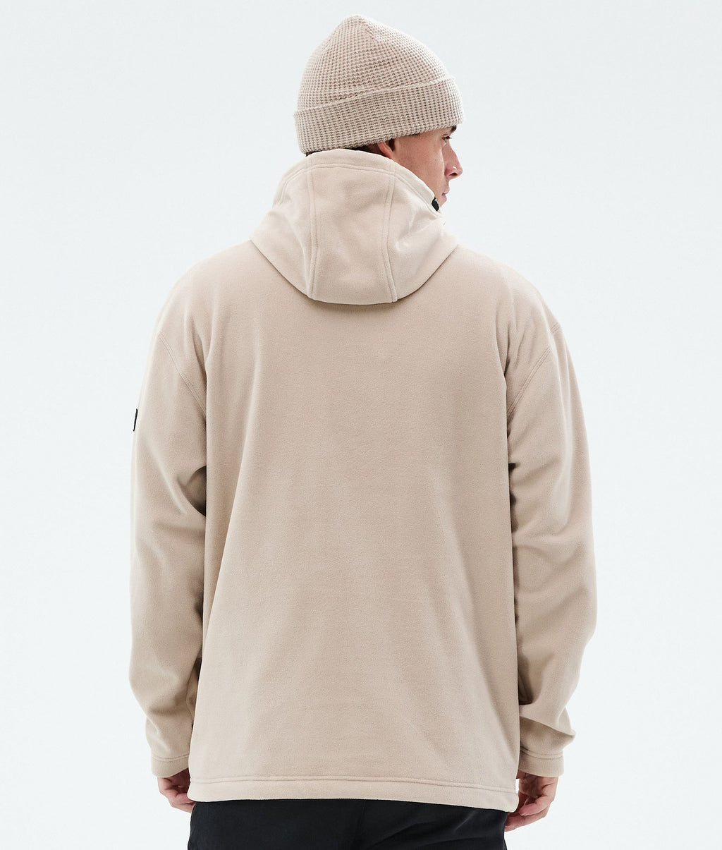 Fleece Hoodie For Men Sand