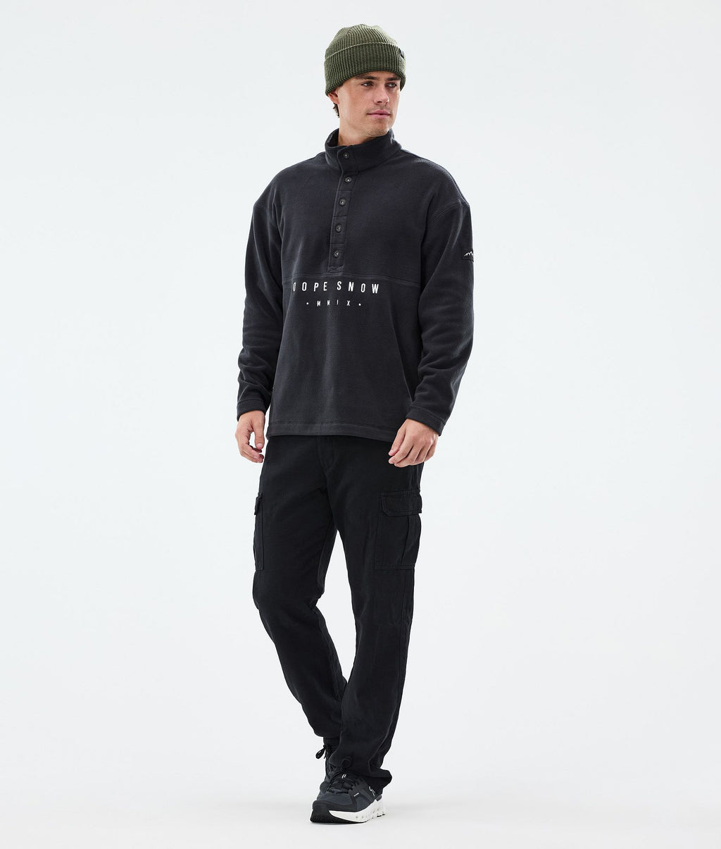 Fleece Sweater For Men Black