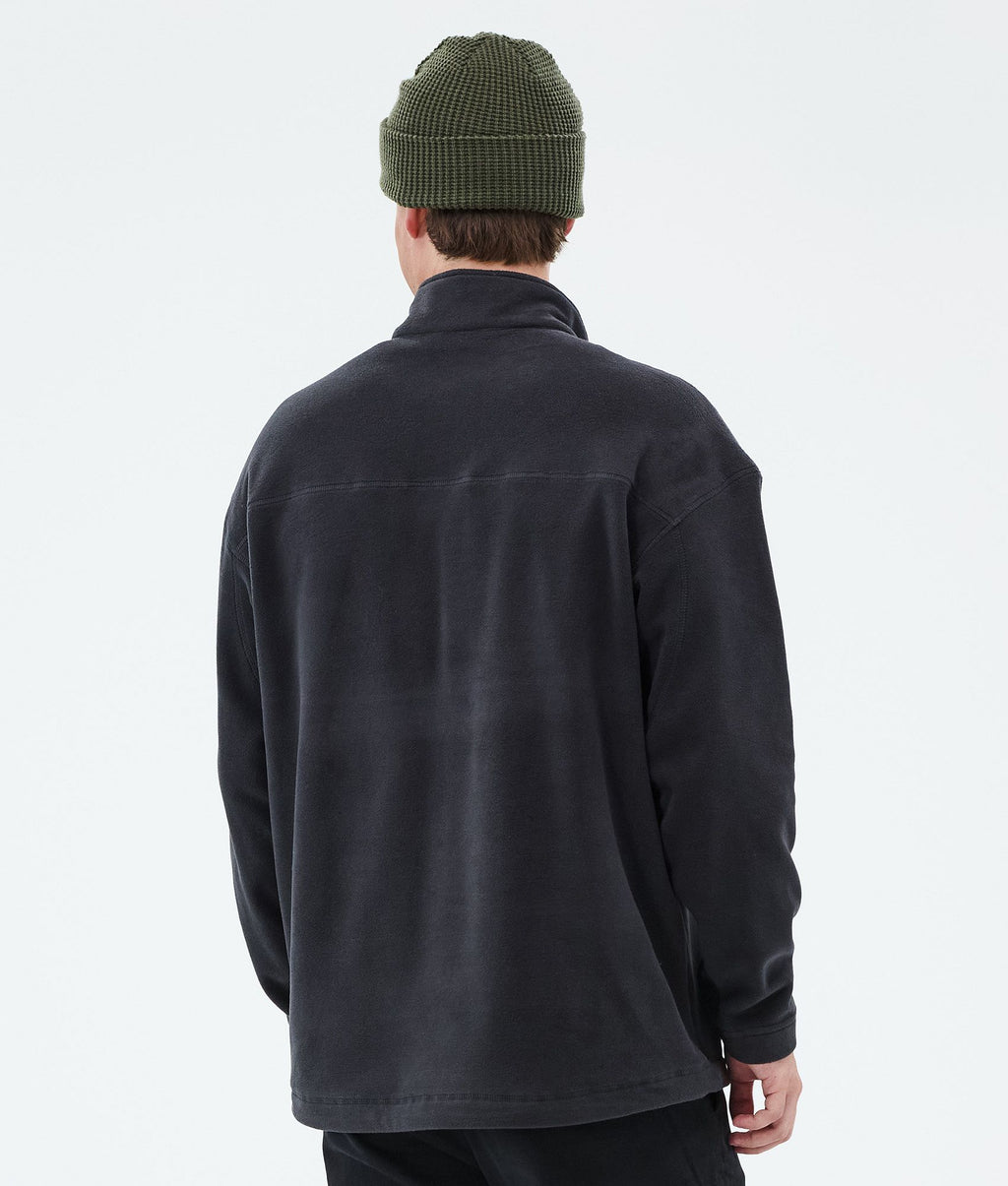 Fleece Sweater For Men Black