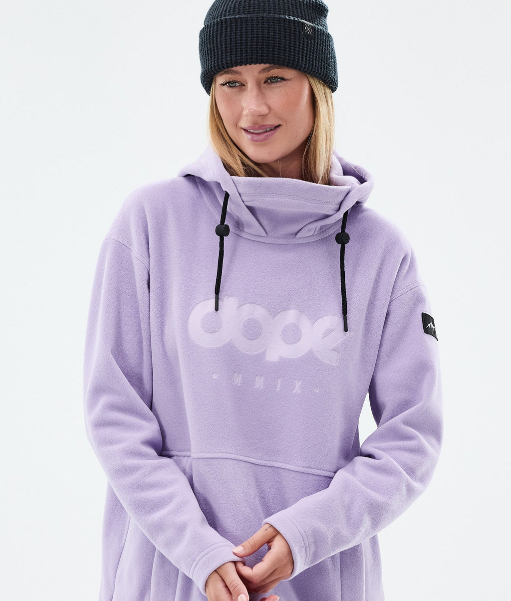 Fleece Hoodie For Women Faded Violet