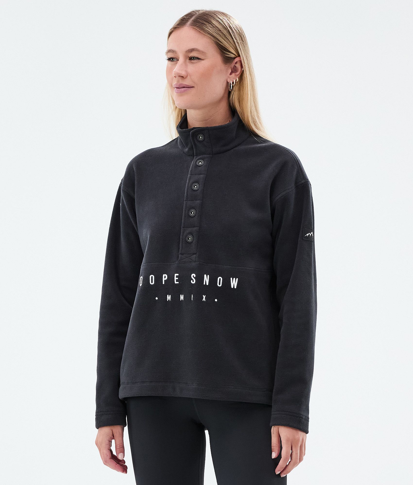 Fleece Sweater For Women Black