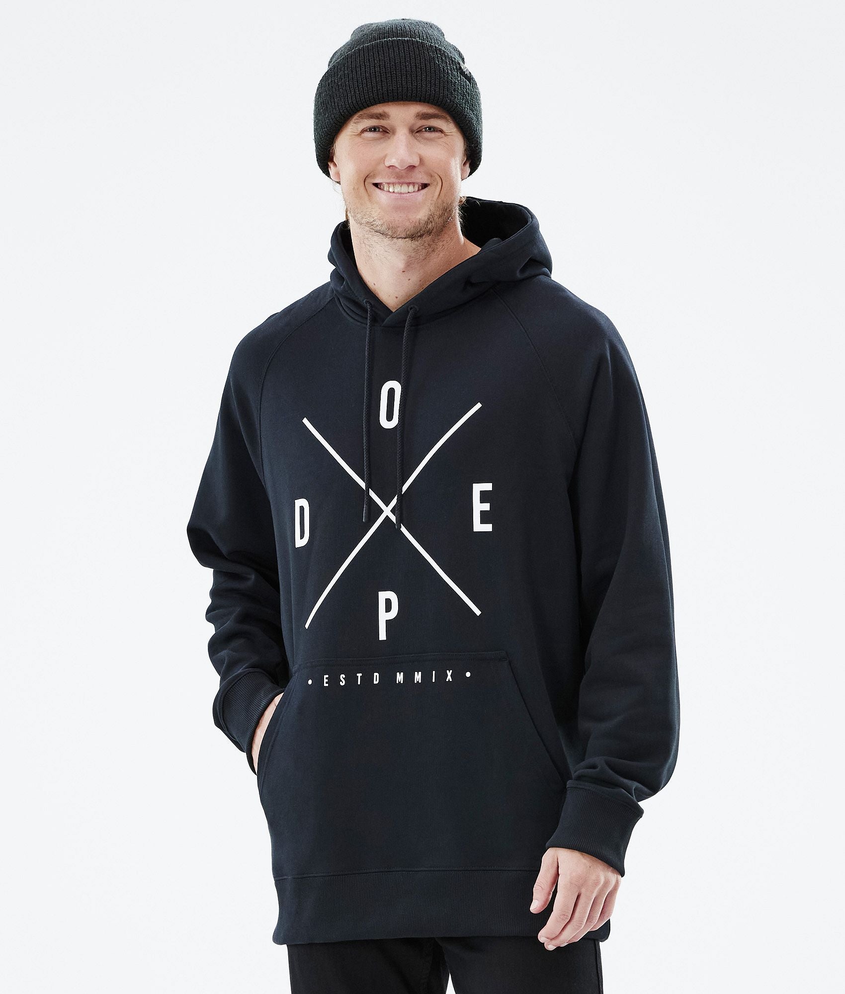 Hoodie For Men 2X-Up Black