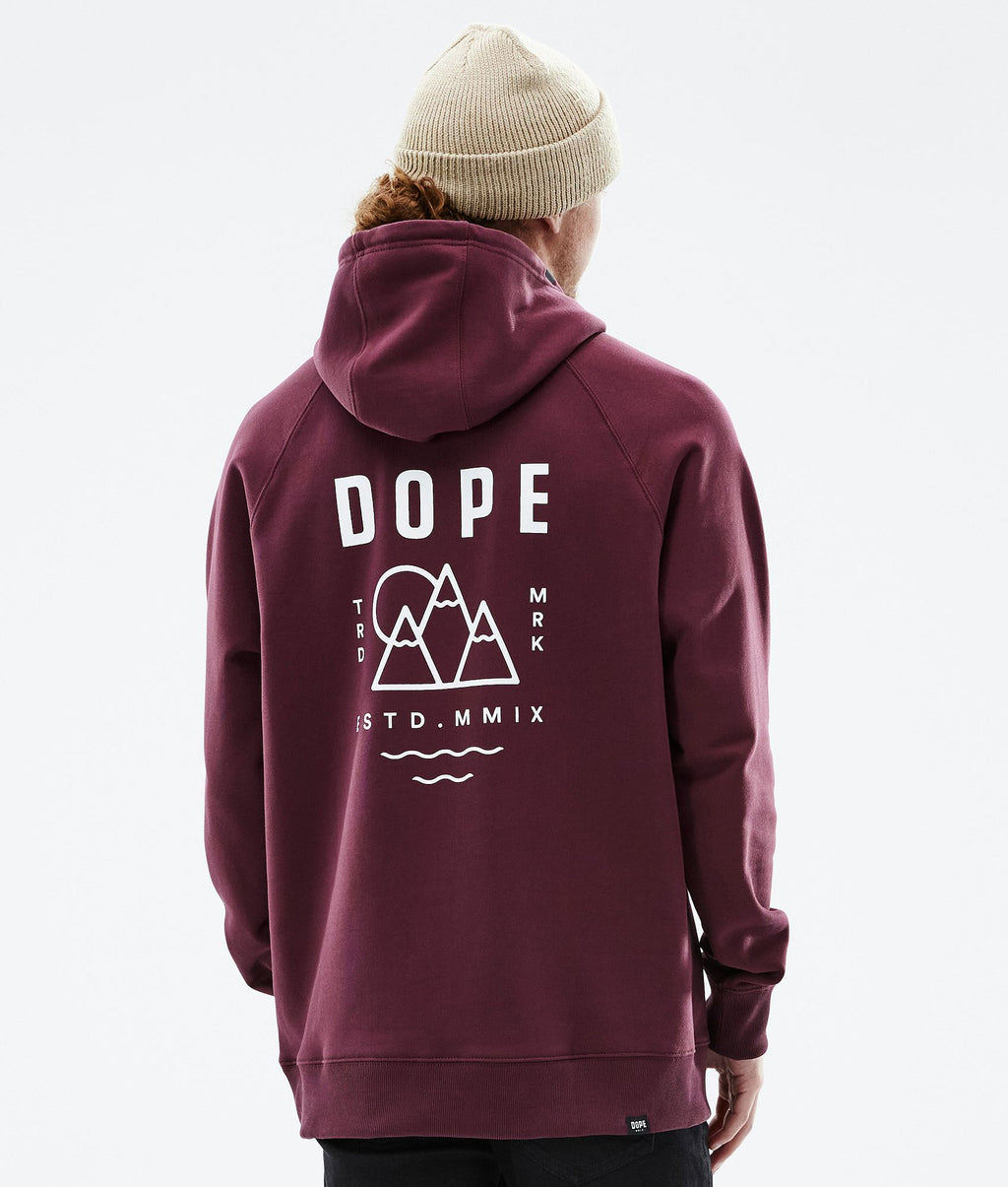 Hoodie For Men Summit Burgundy