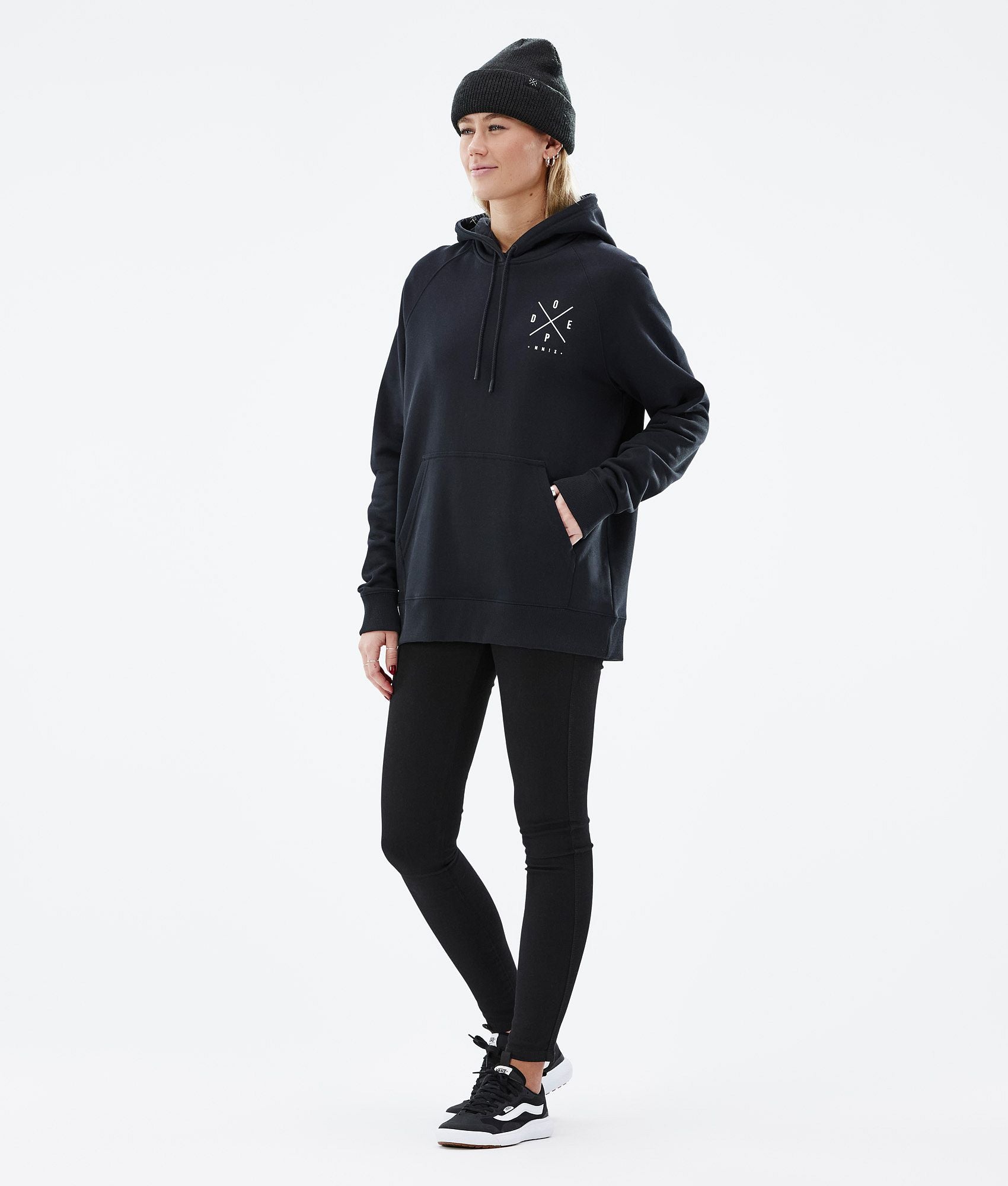Hoodie Women 2X-Up Black