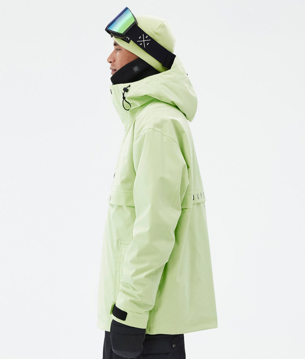 Snowboard Jacket For Men Faded Neon