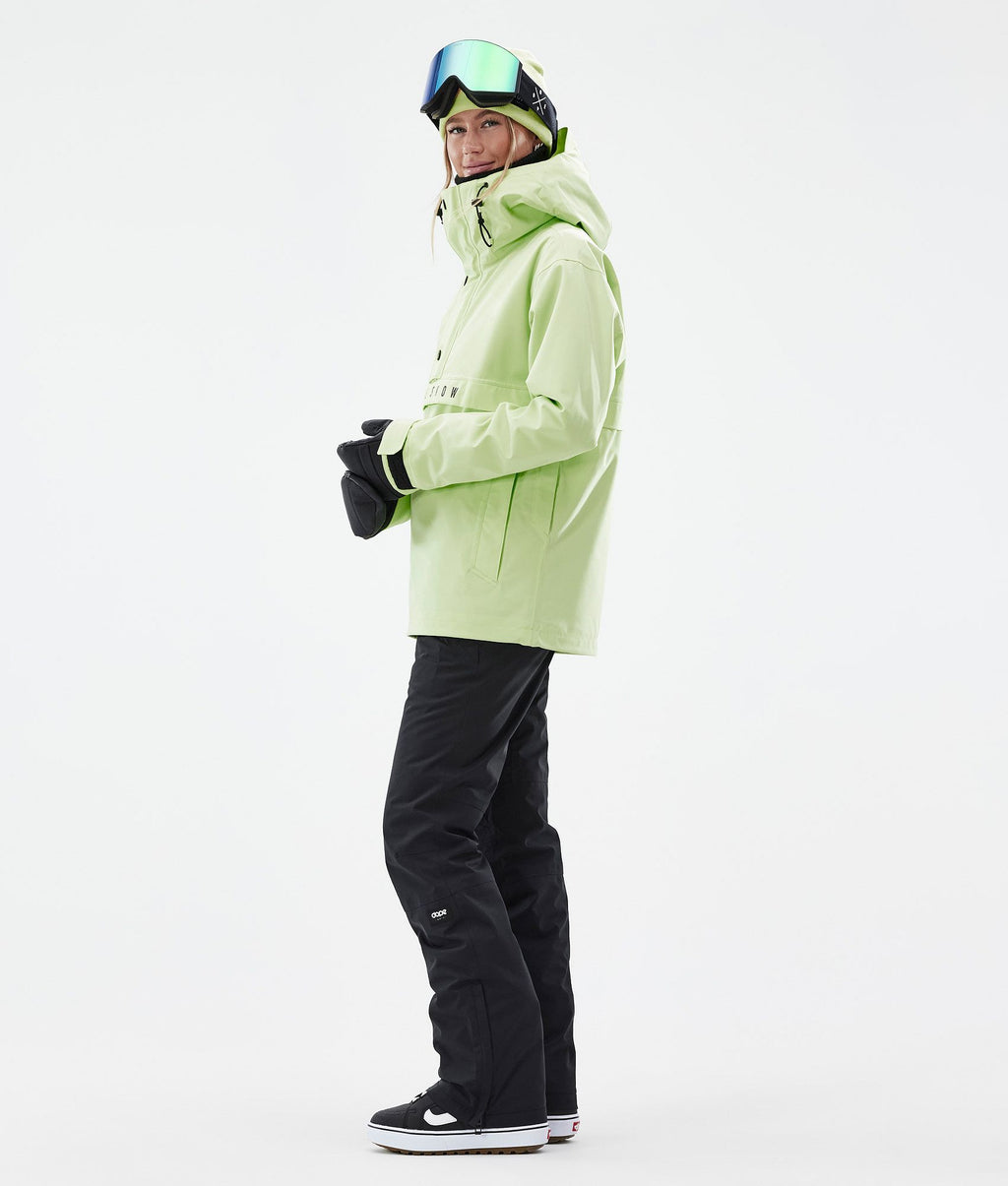 Snowboard Jacket For Women Faded Neon