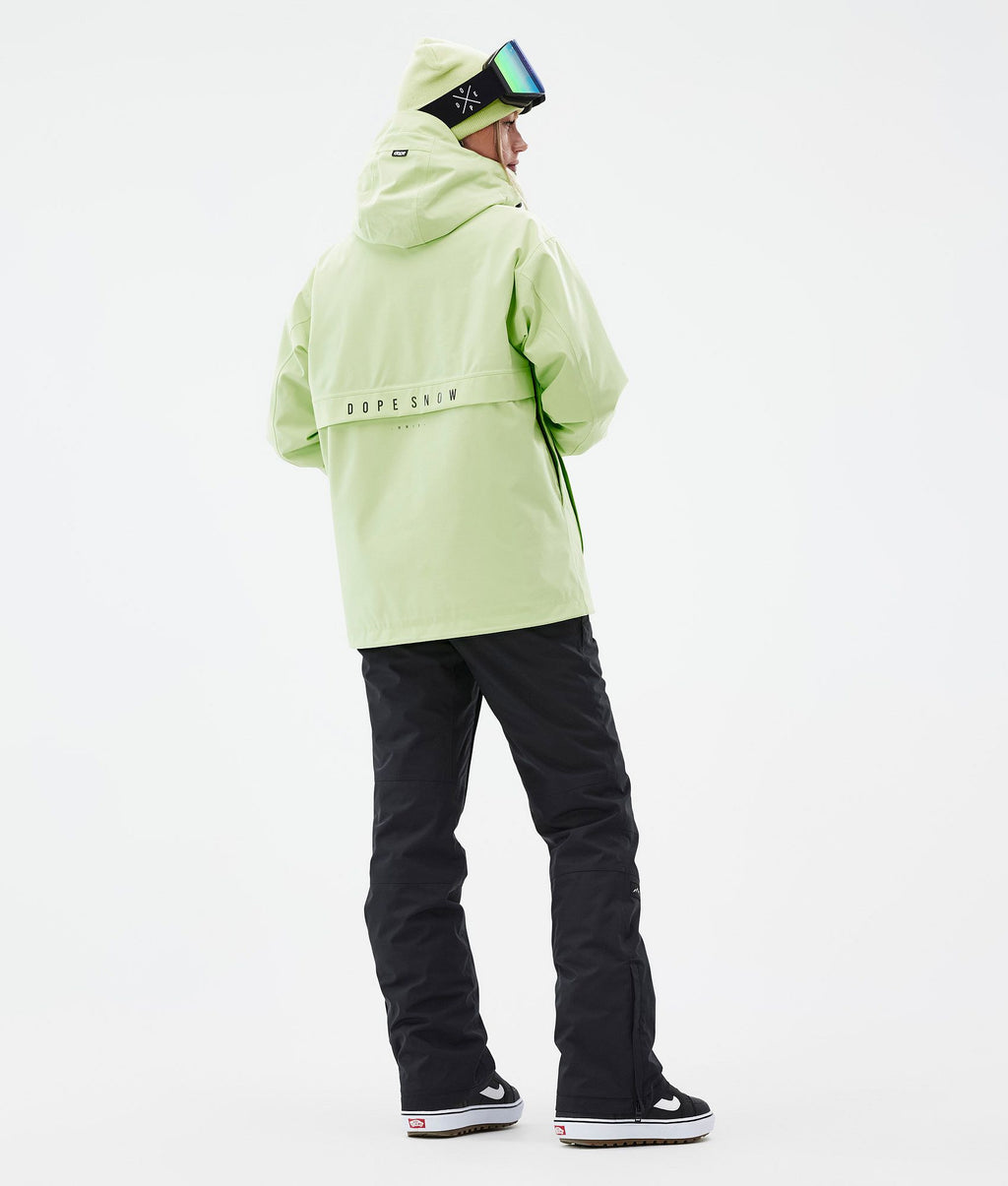 Snowboard Jacket For Women Faded Neon