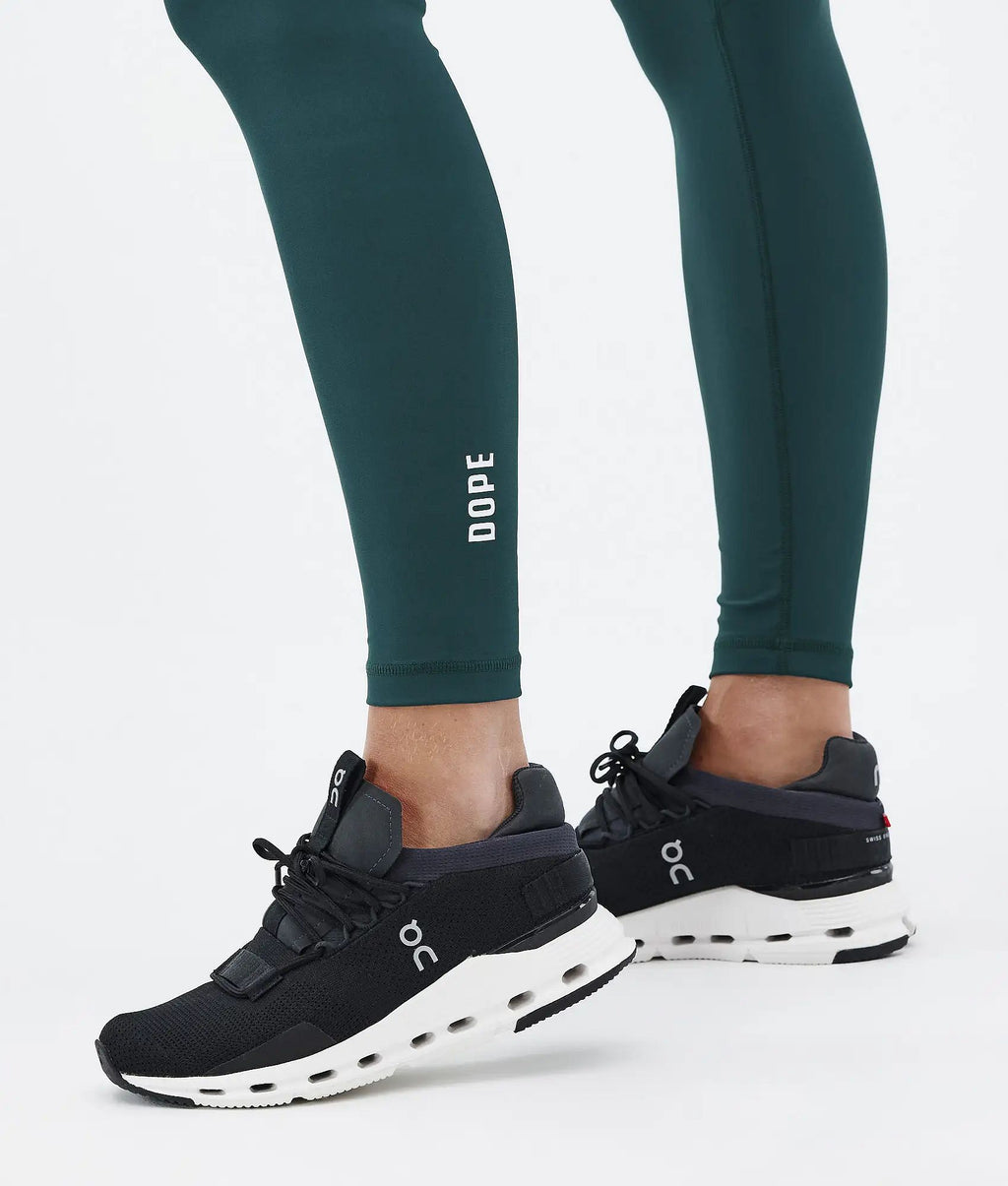 Leggings Women Bottle Green