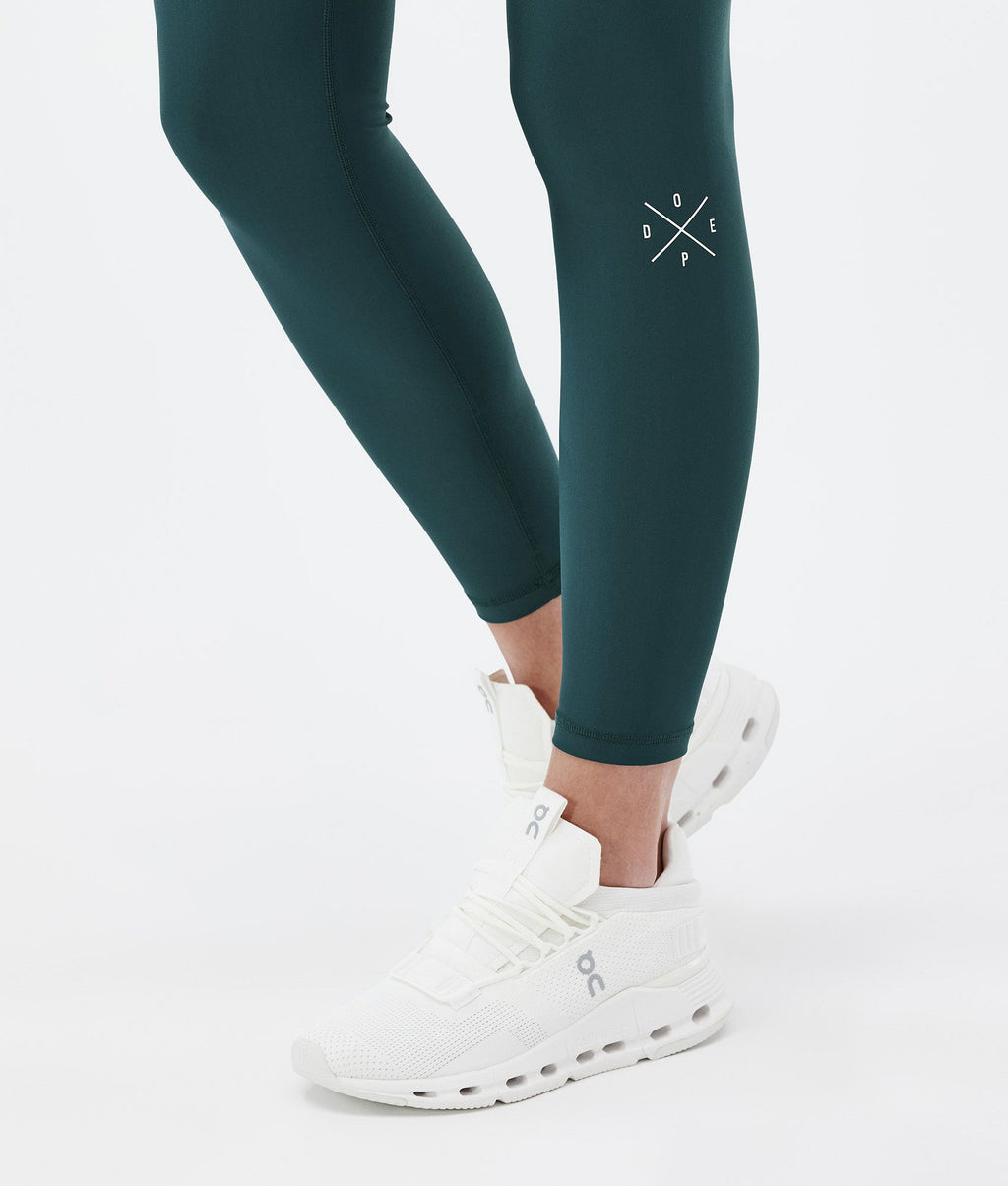 Leggings Women Bottle Green