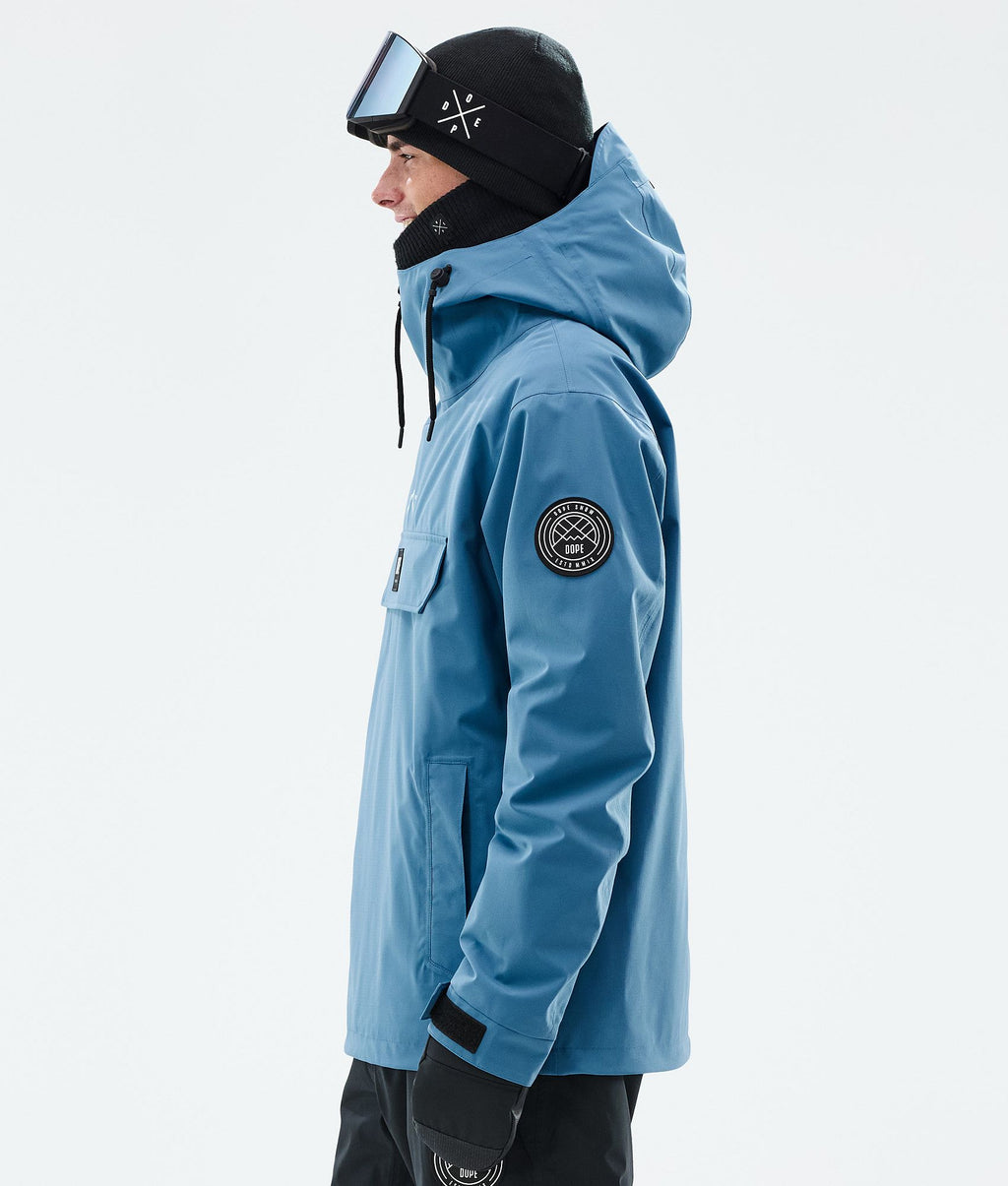 Snowboard Jacket For Men Blue Steel